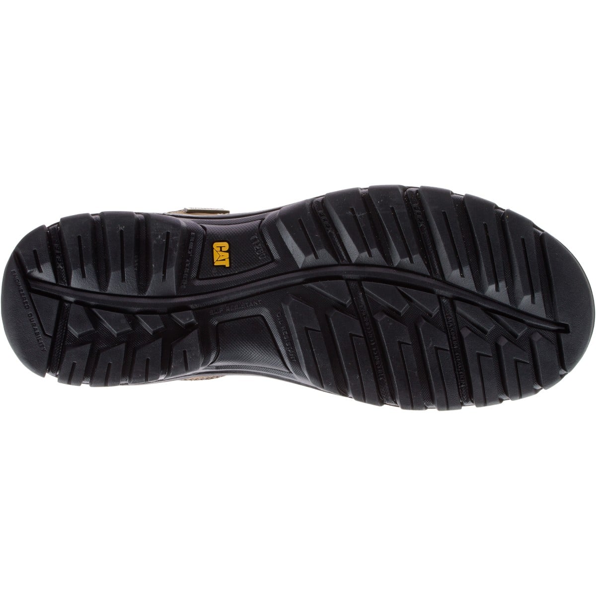 Caterpillar Threshold Waterproof Work Boot Men's CAT Footwear - Real Brown - Sole