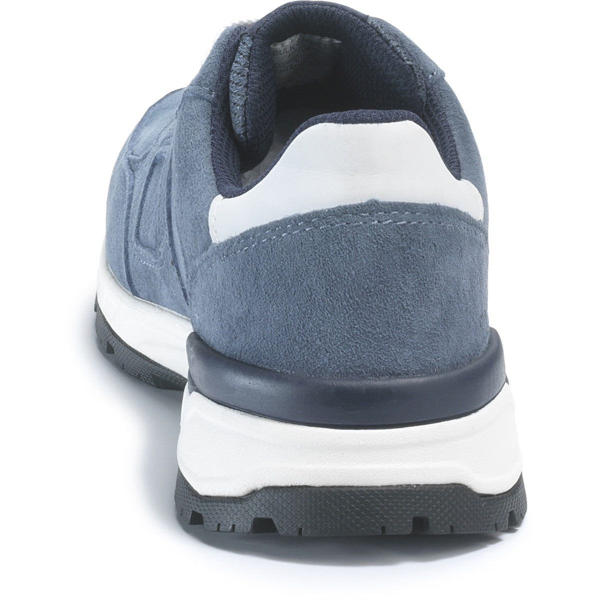 CAT Footwear Woodward Women's Leather Steel Toe Shoe - Vintage Indigo - Back