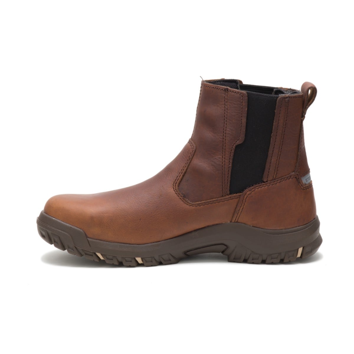 Caterpillar Abbey Steel Toe Work Boot Women's CAT Footwear - Butterscotch - Left Side