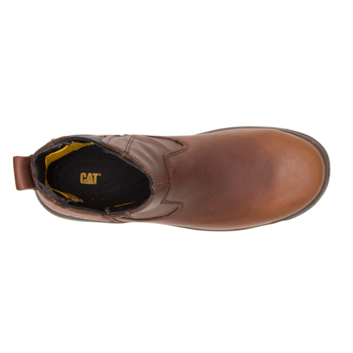 Caterpillar Abbey Steel Toe Work Boot Women's CAT Footwear - Butterscotch - Top