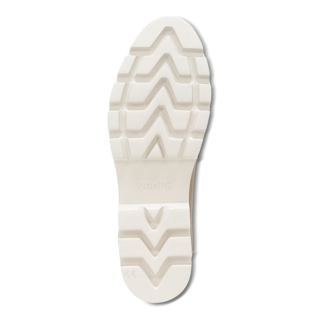 Vionic Cheryl Women's Platform Supportive Loafer - Wheat Nbk/shrl - Bottom