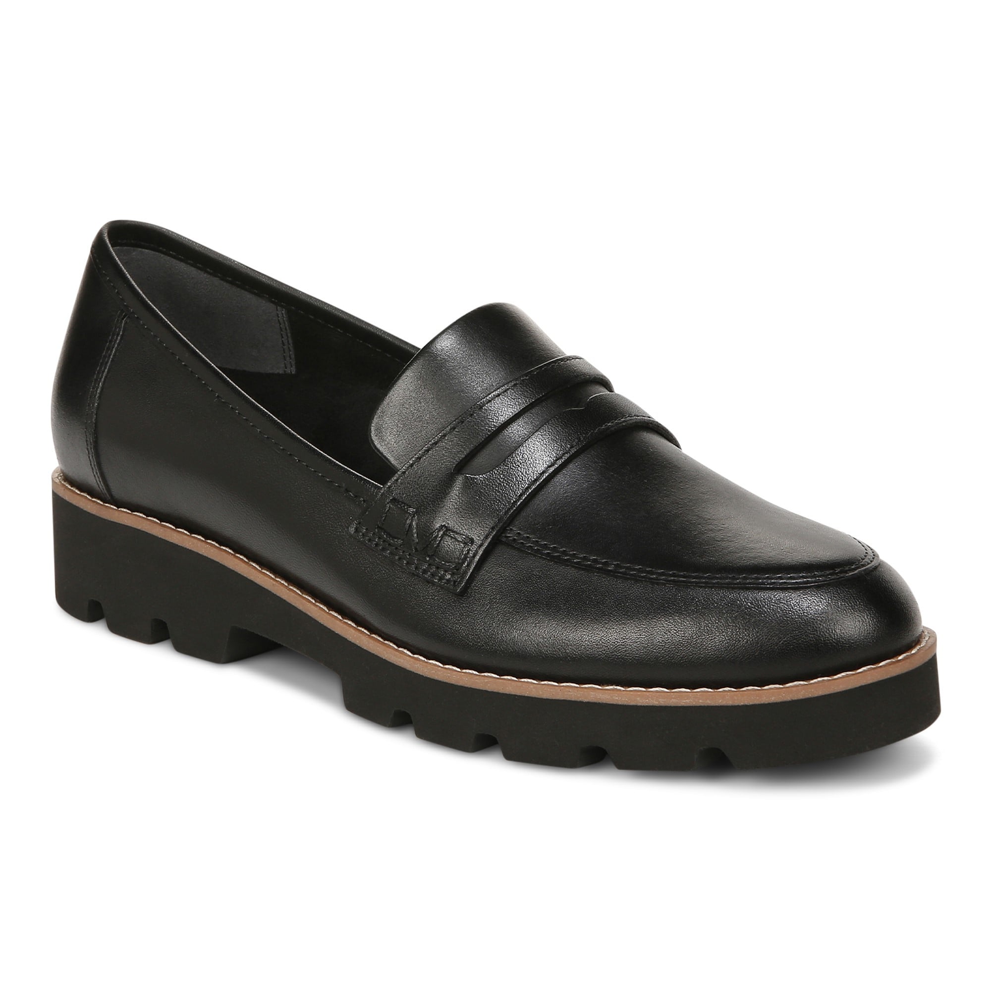 Vionic Cheryl Ii Womens Slip On/Loafer/Moc Casual - Black Nappa - Angle main