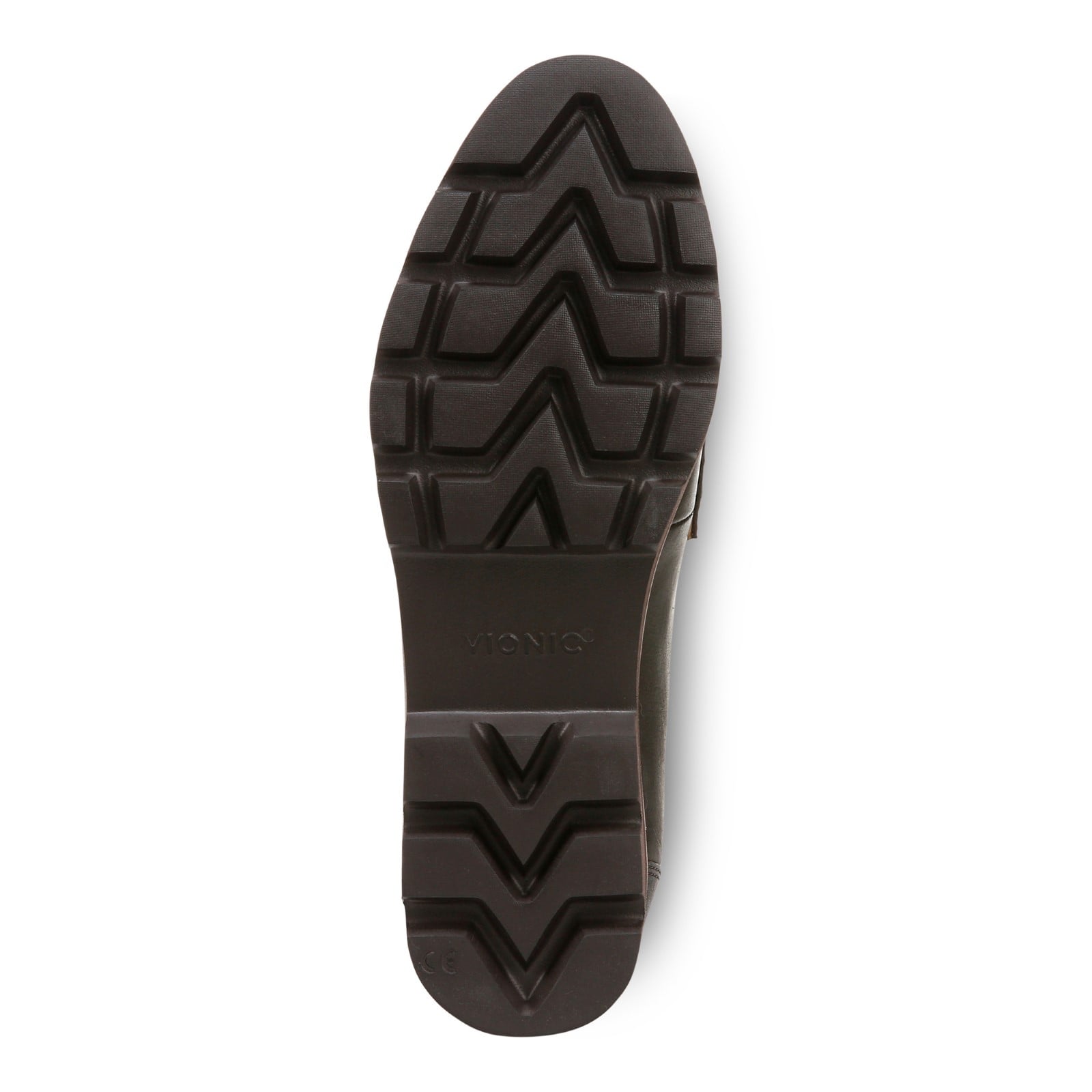 Vionic Cheryl II Women's Slip On Loafer Moc Casual Shoes - Dark Khaki - Bottom