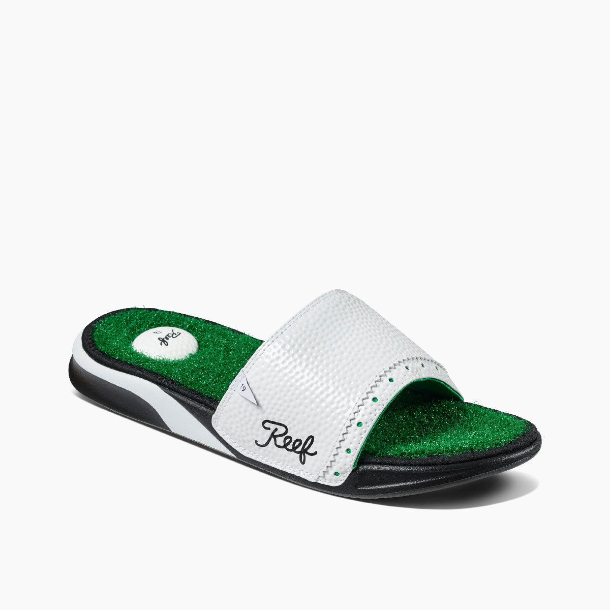 Reef Mulligan Slide - Green - Main View - Green