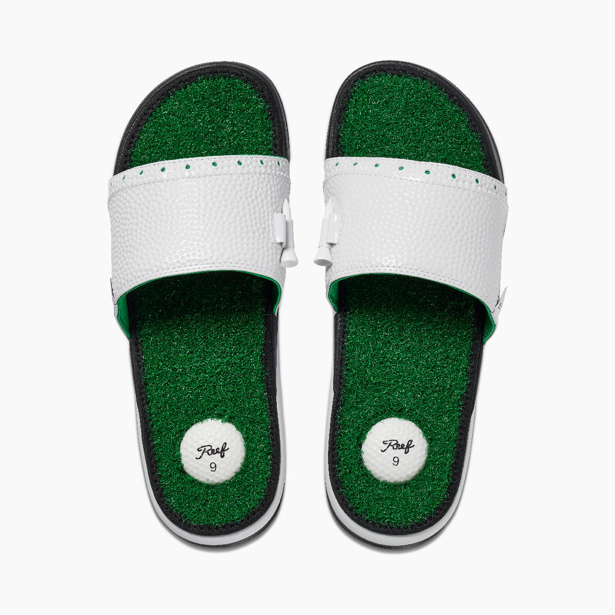 Reef Mulligan Slide - Green - Top View - Green