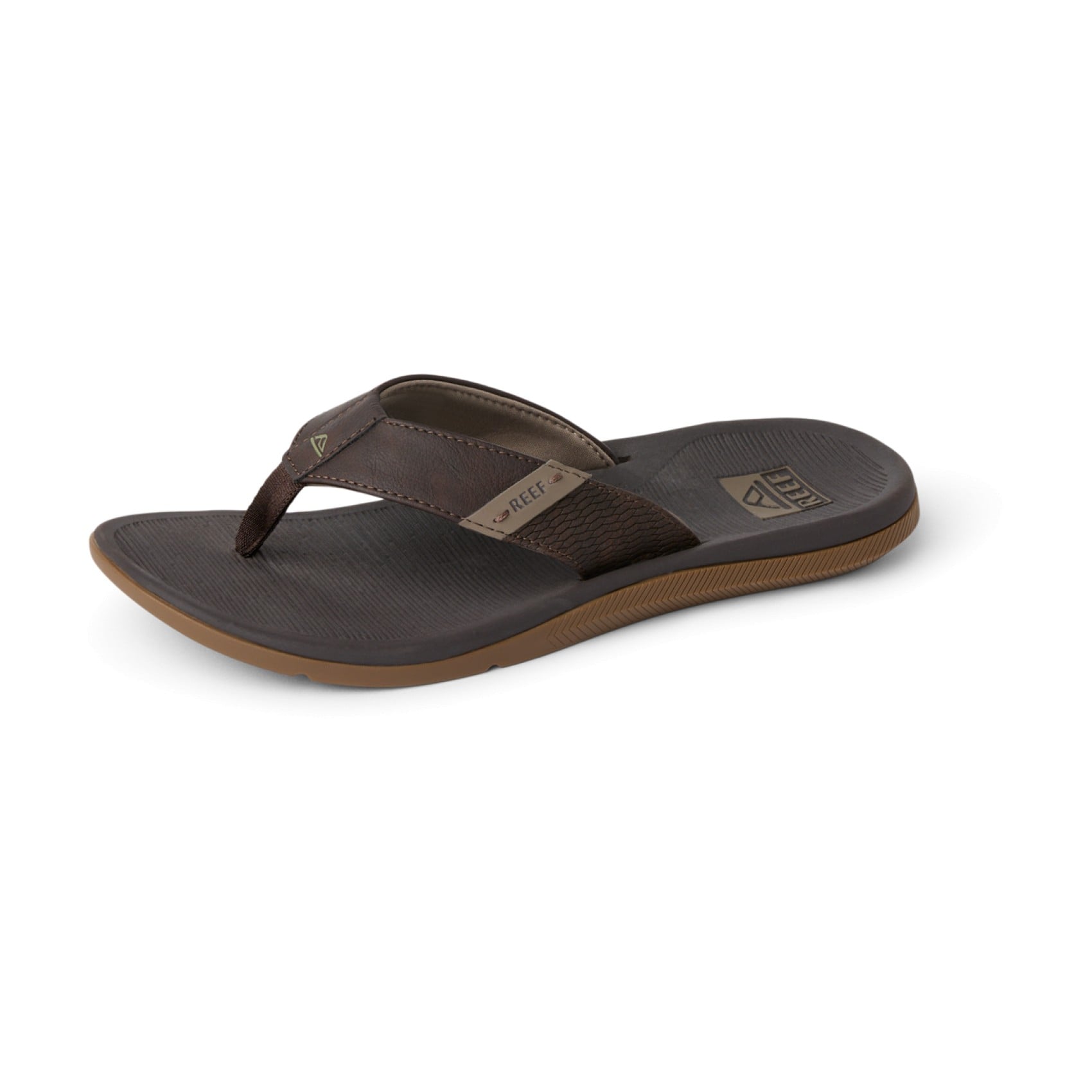 Reef Santa Ana - Brown - Left Side View - Brown