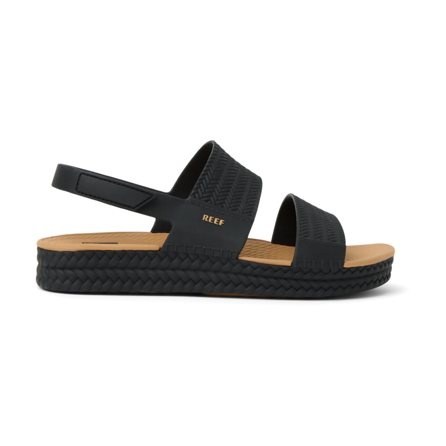Reef Water Vista - Black/Tan - Right Side View - Black/Tan