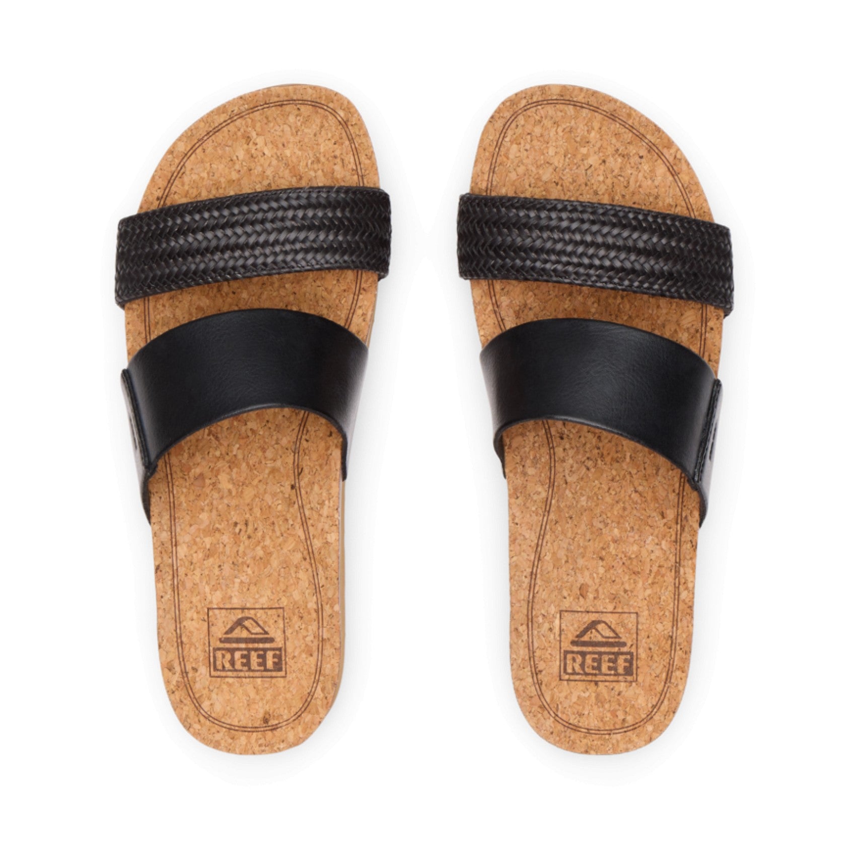 Reef Cushion Vista Hi - Black Braid - Top View - Black Braid