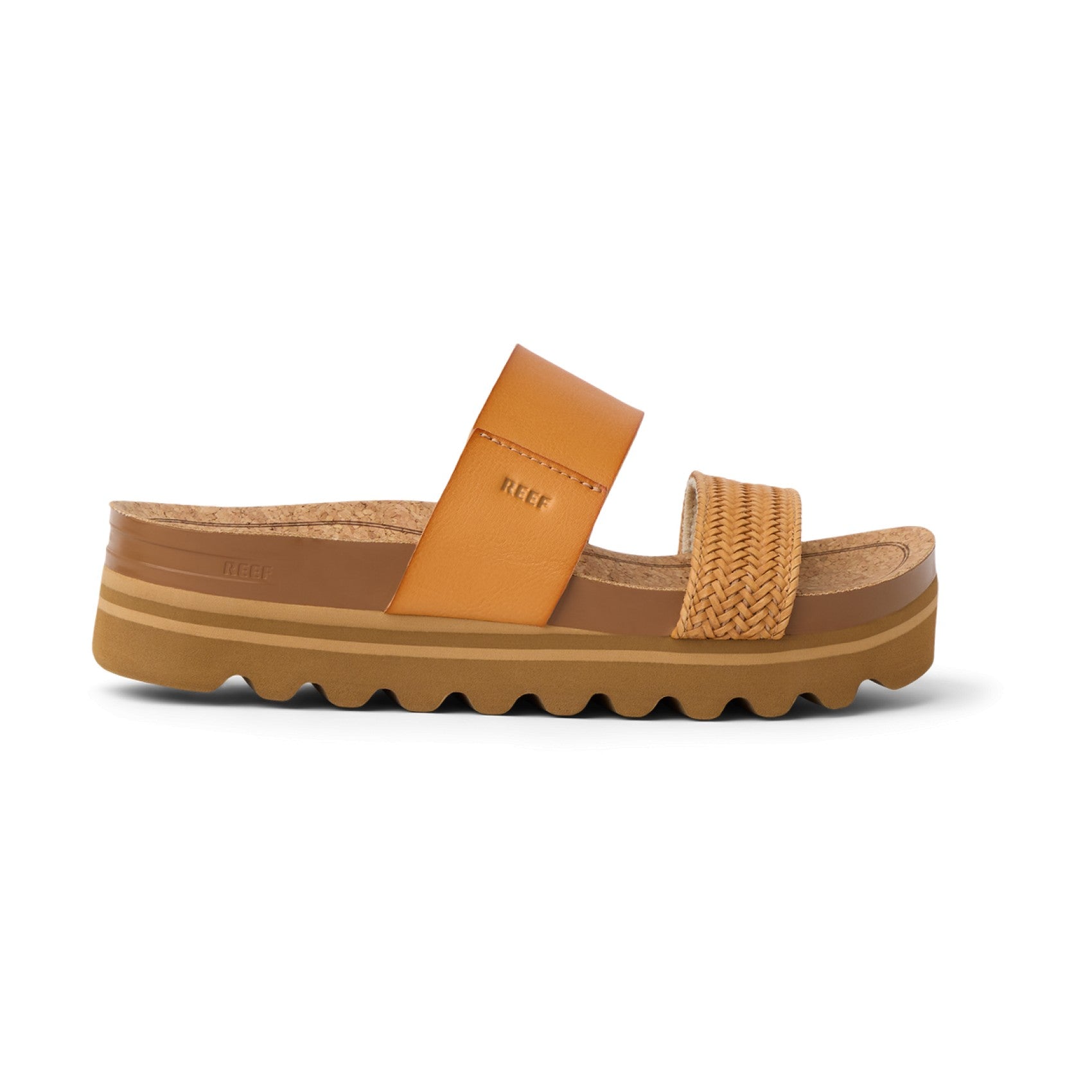 Reef Cushion Vista Hi - Natural Braid - Right Side View - Natural Braid