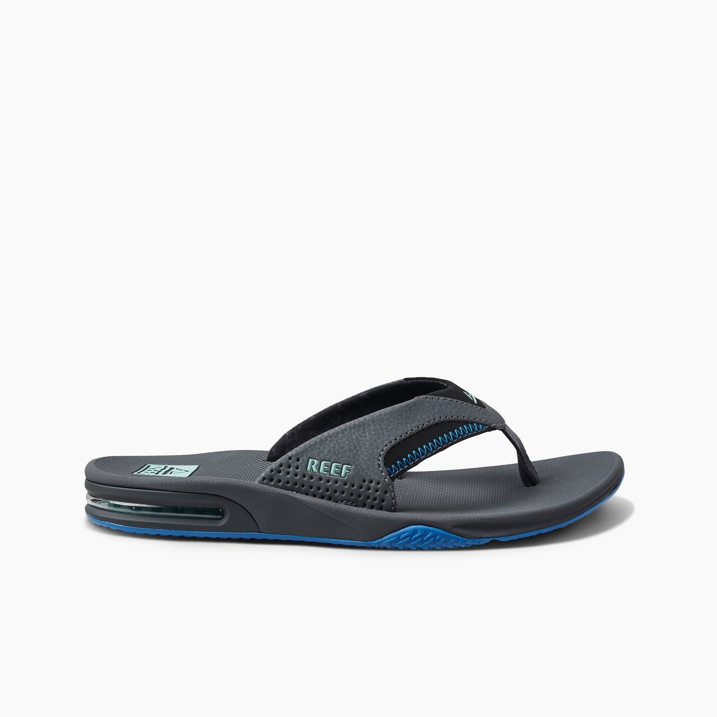Reef Fanning - Gunmetal/Ocean - Right Side View