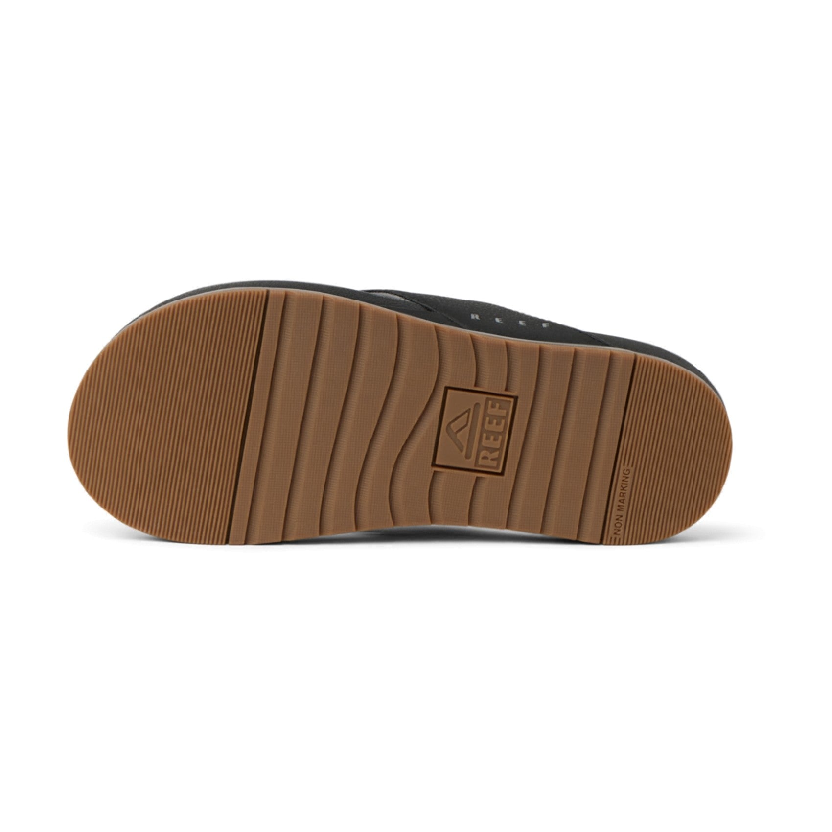 Reef Phantom Bonzer - Black/Gum - Underside View