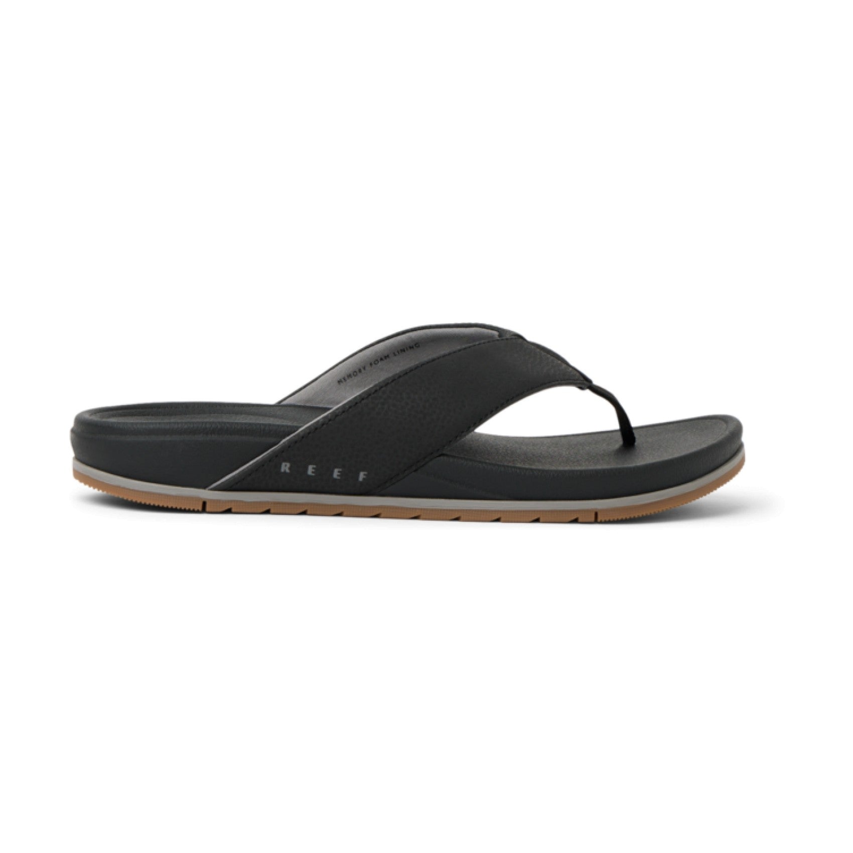 Reef Phantom Bonzer - Black/Gum - Right Side View