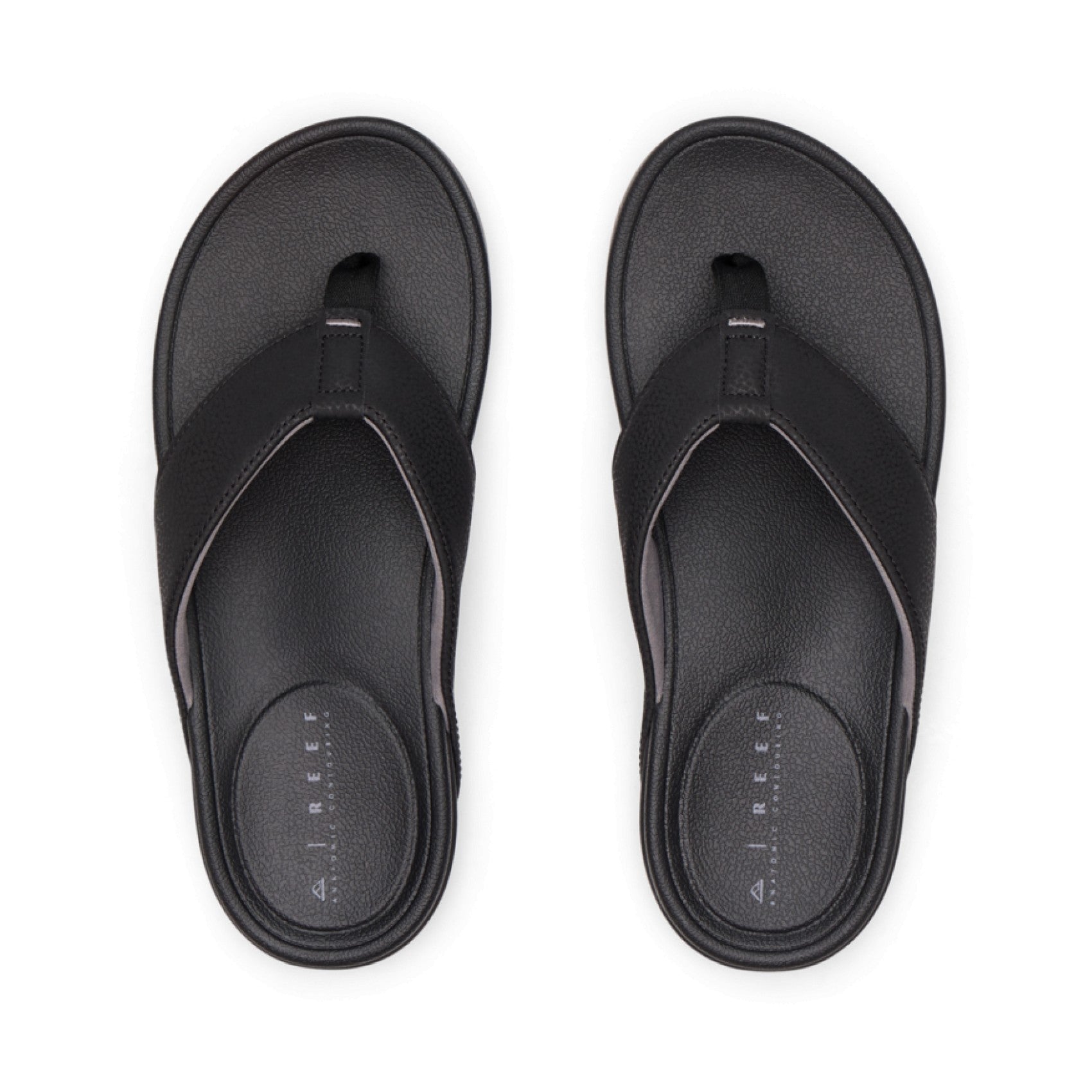 Reef Phantom Bonzer - Black/Gum - Top View