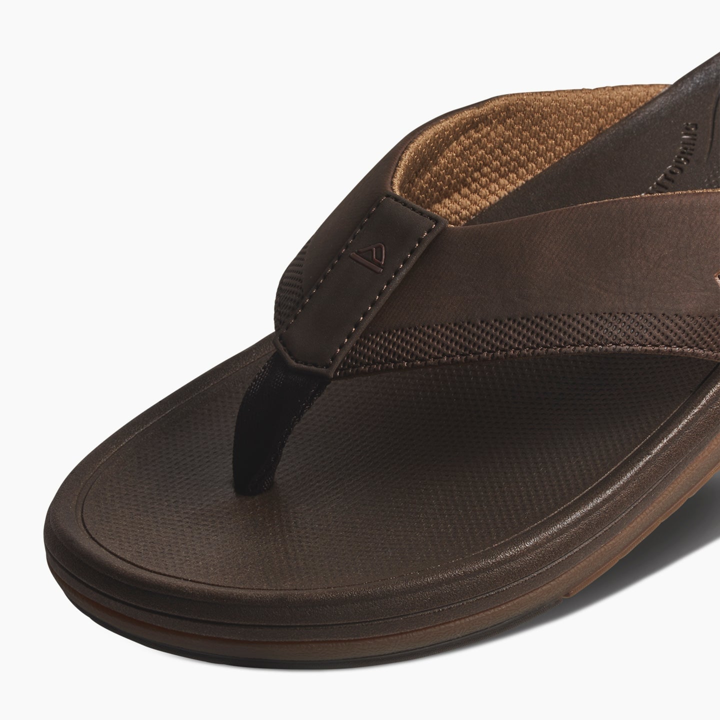 Reef Cushion Norte - Dark Brown - Down the Line 1 View