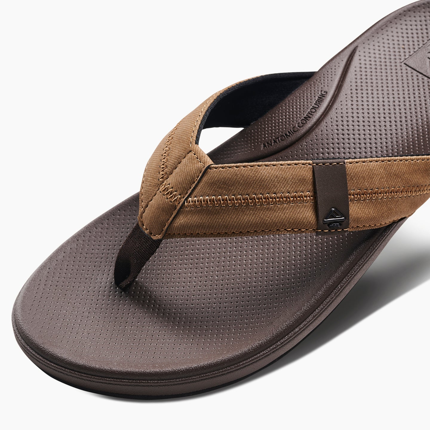 Reef Cushion Phantom 2.0 - Brown/Tan - Down the Line 1 View