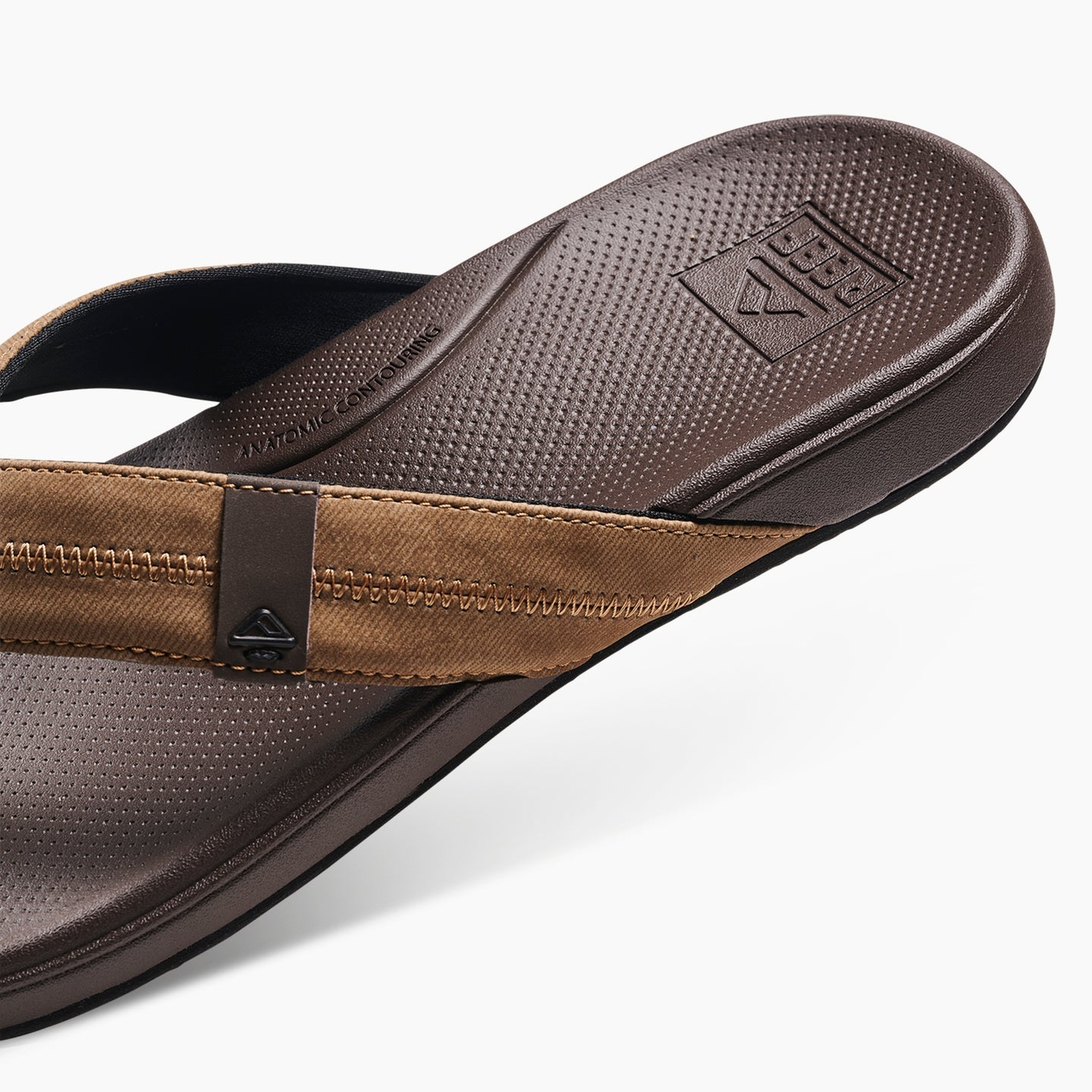 Reef Cushion Phantom 2.0 - Brown/Tan - Down the Line 2 View