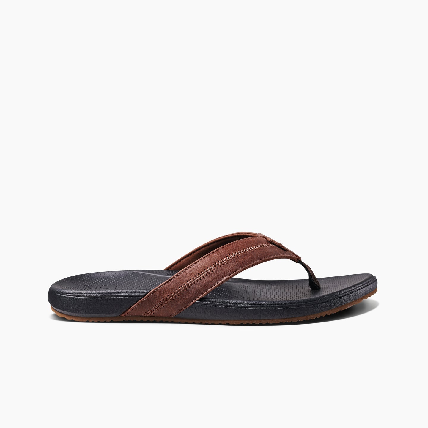 Reef Cushion Phantom 2.0 Leather - Brown/Black - Right Side View