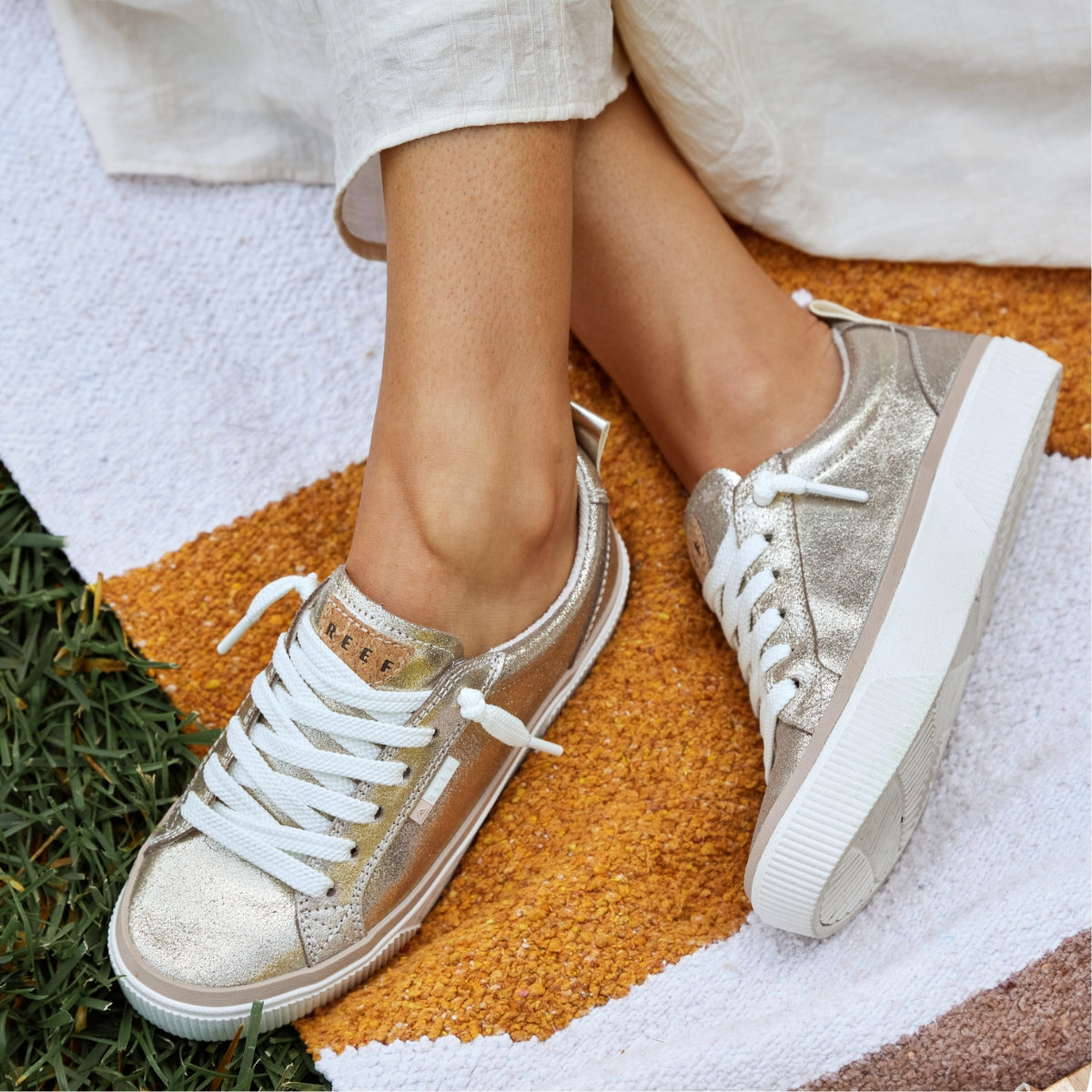 Reef Lay Day Dawn - Champagne Suede