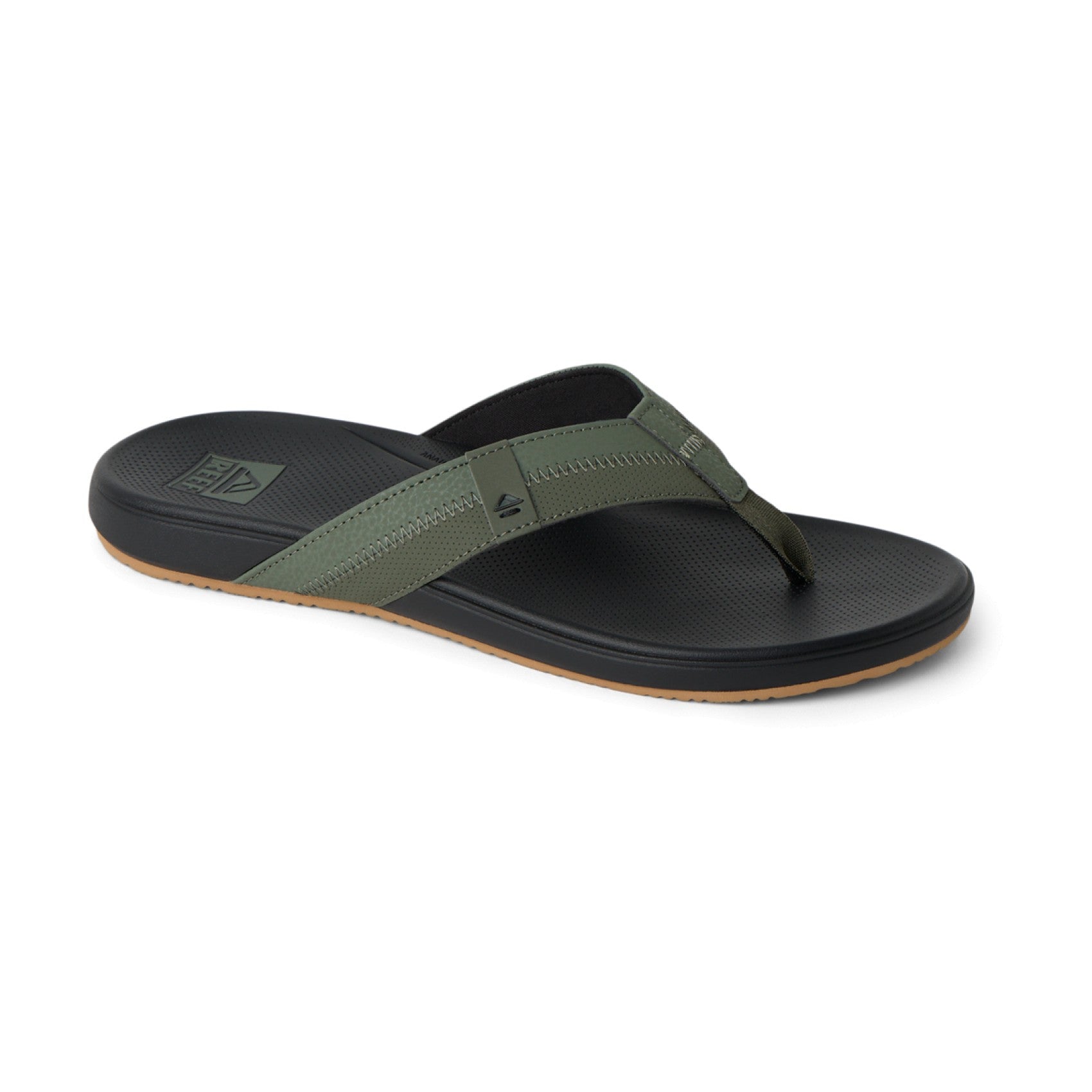 Reef Cushion Phantom 2.0 Men's Sandals in Olive/Gum