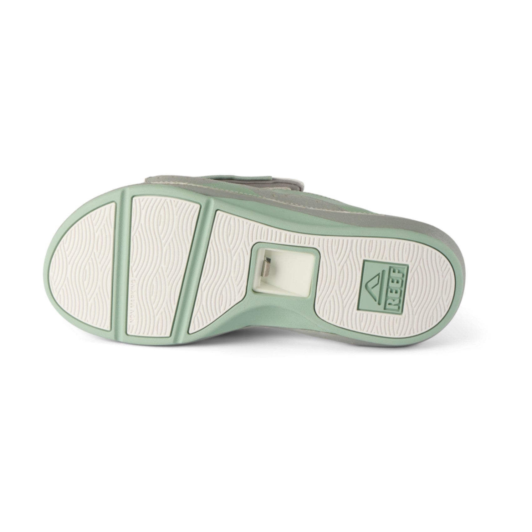 Reef Cruiser Slide - Grey/Green - Underside View