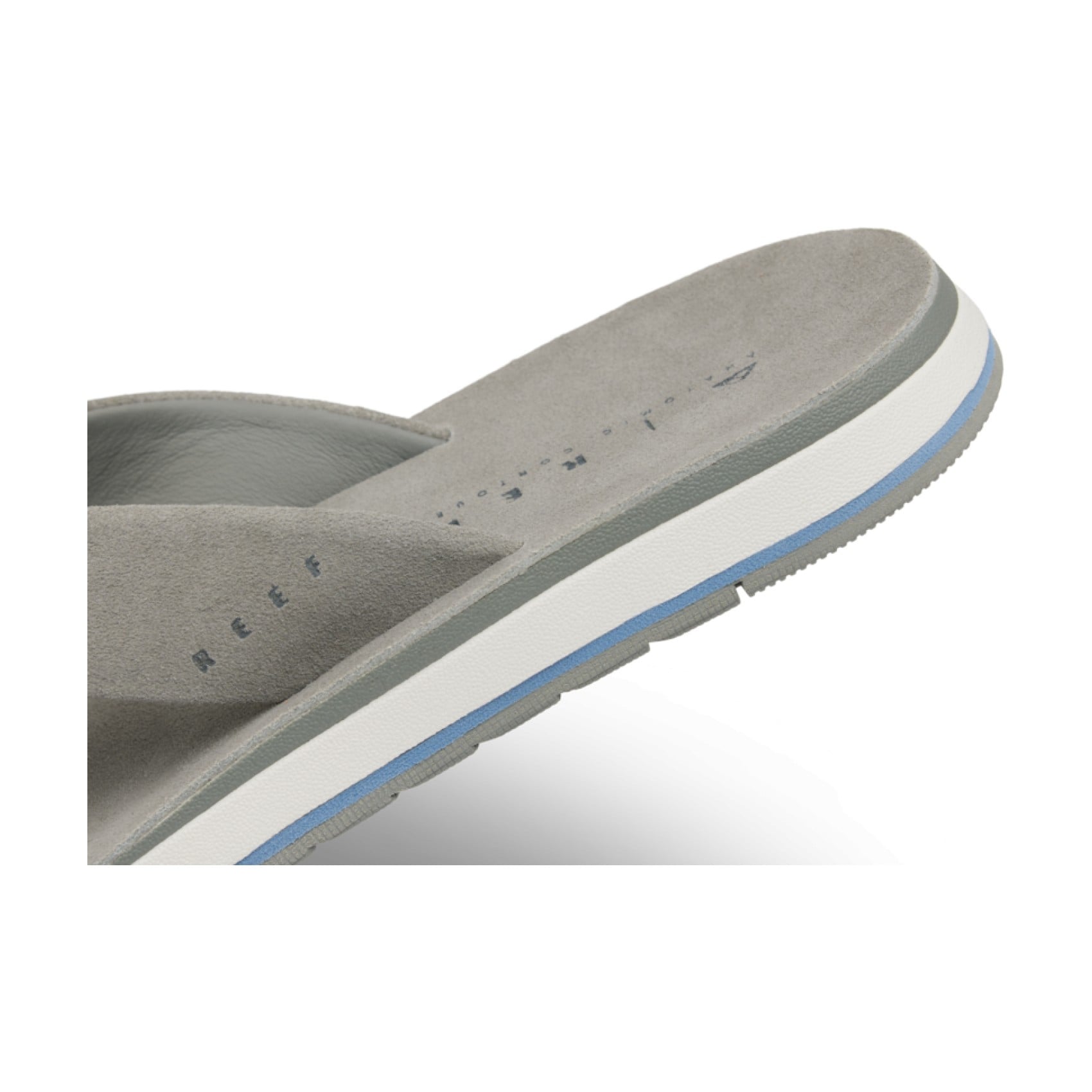 Reef Ojai Classic - Grey Suede - Down the Line 2 View