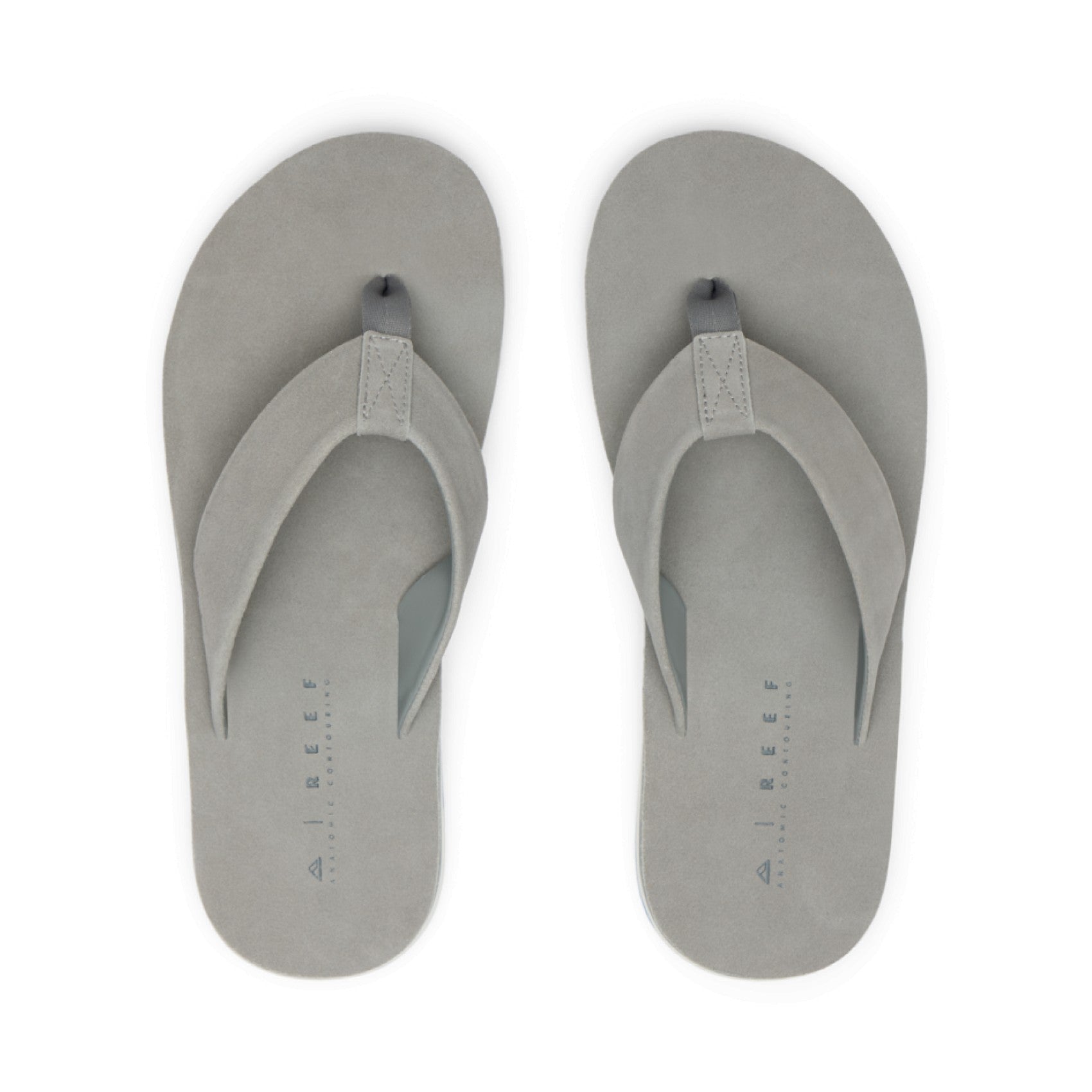 Reef Ojai Classic - Grey Suede - Top View