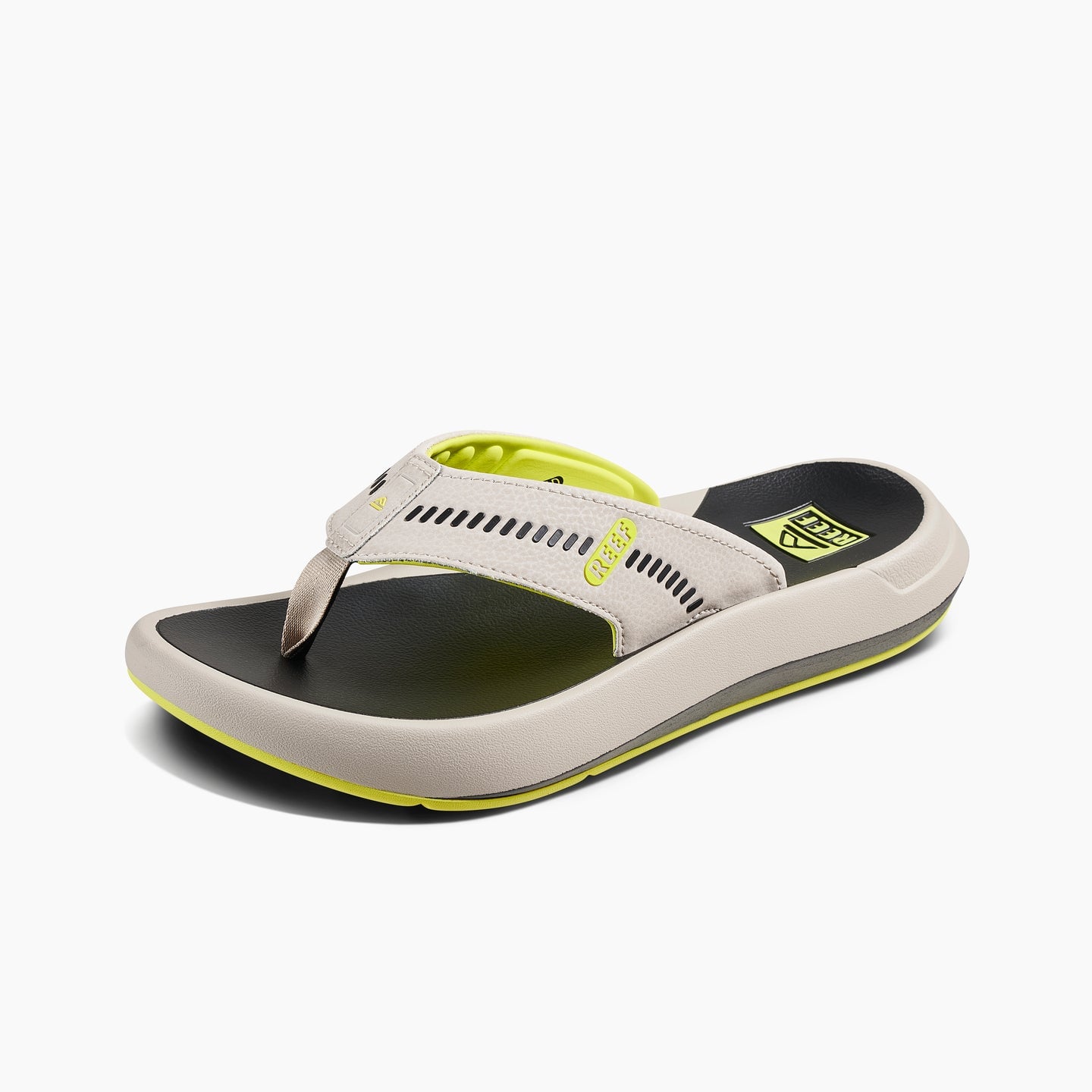 Reef Cruiser - Grey/Lime - Left Side View