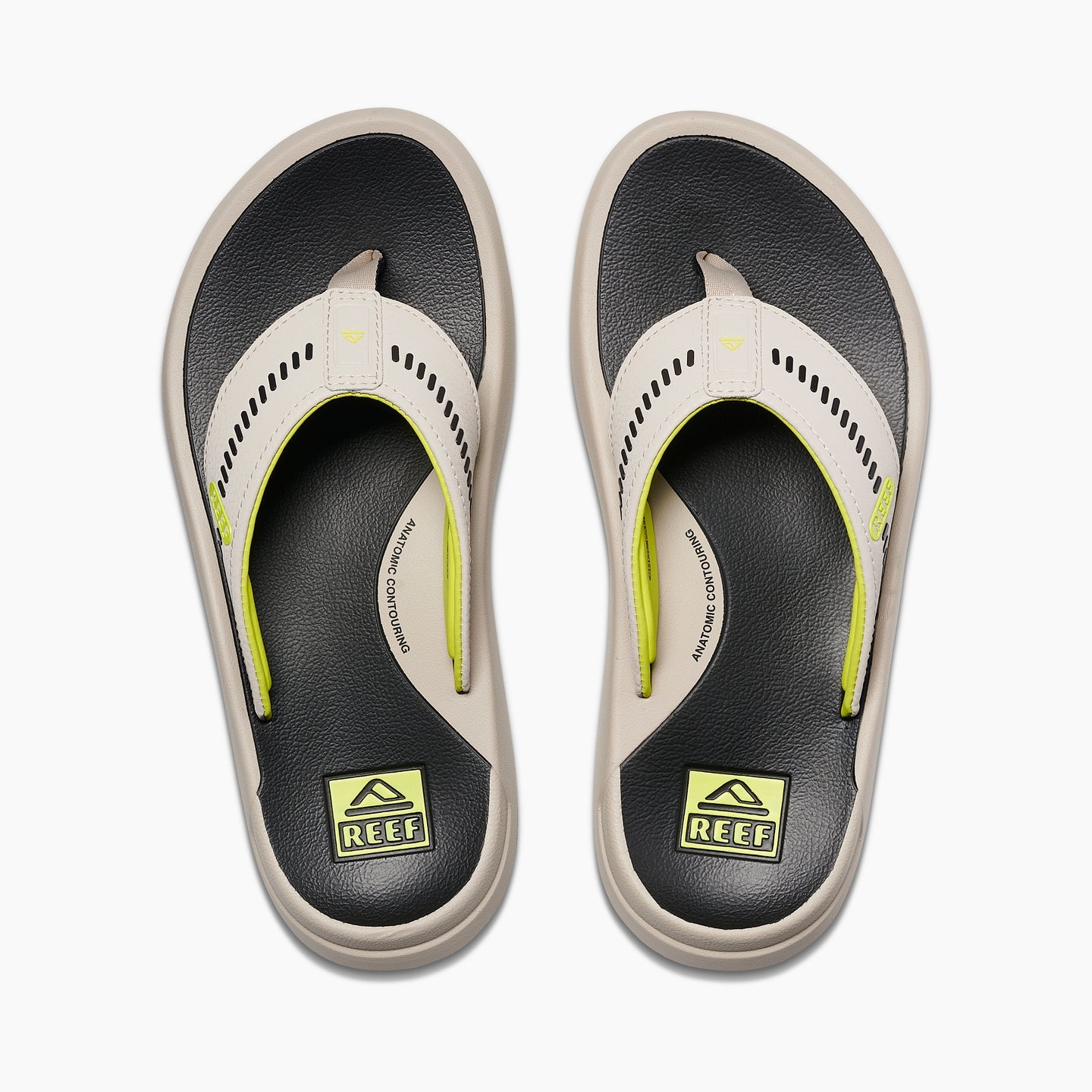 Reef Cruiser - Grey/Lime - Top View