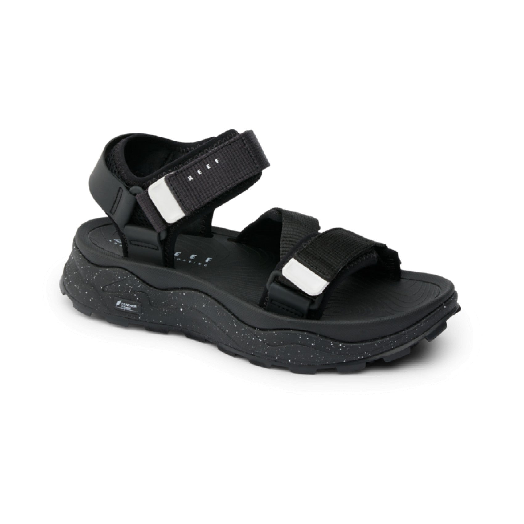 Reef Cross-shore Womens Sandals - Women's Adjustable Comfort Arch Support Sandals in Black