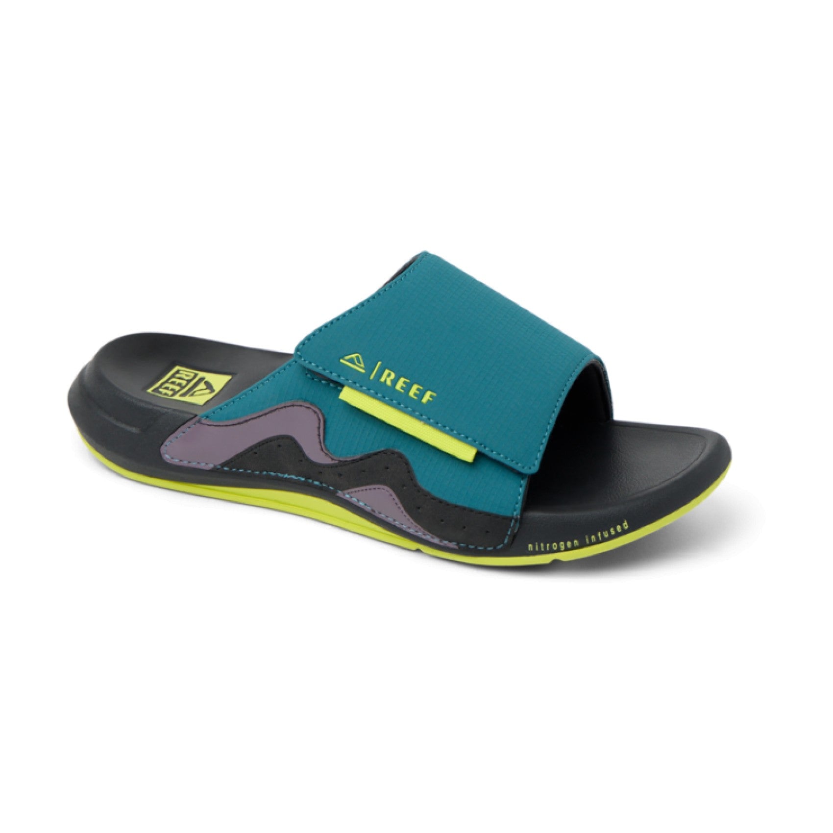 Reef Cruiser Slide - Ocean/Lime/Purple - Main View