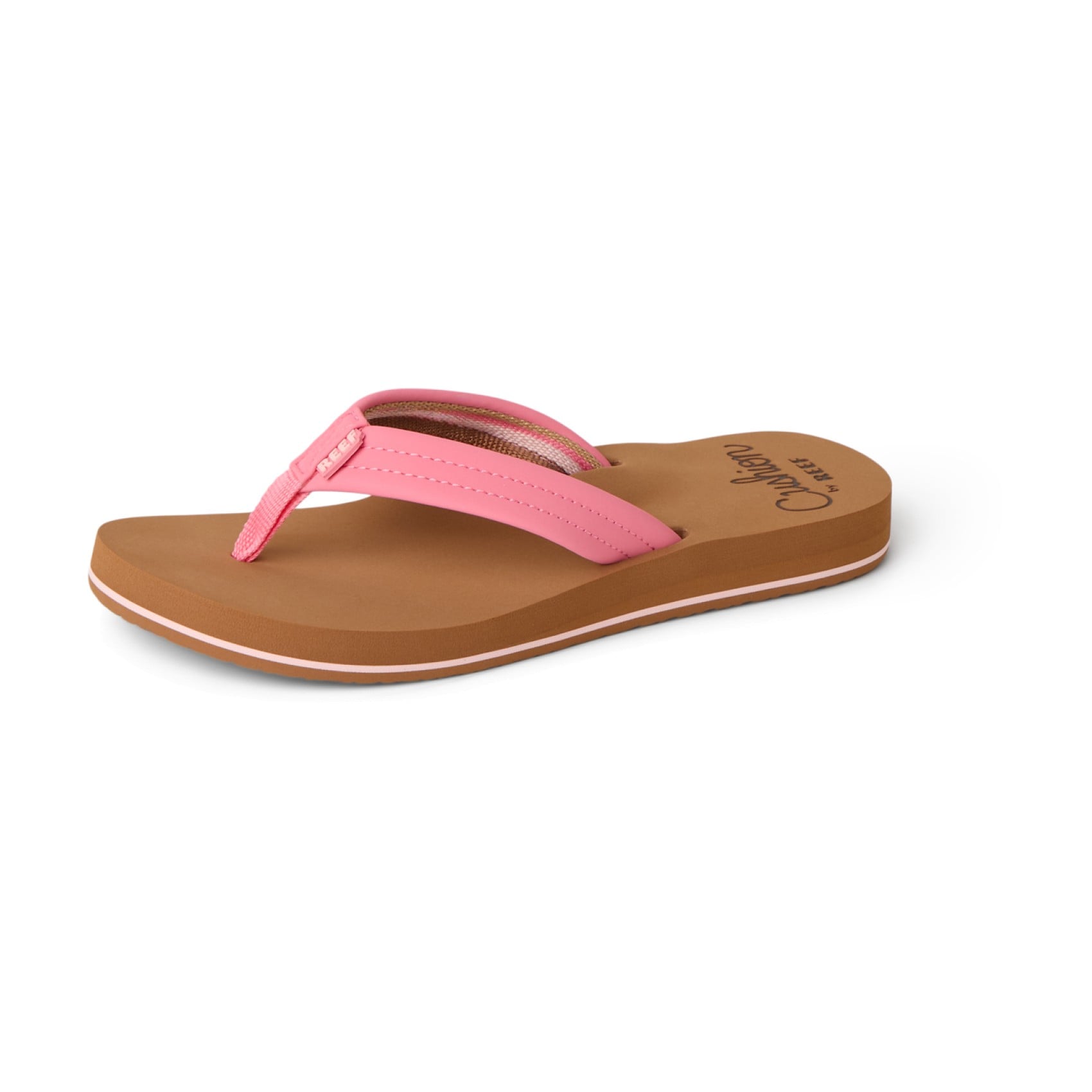 Reef Cushion Breeze - Strawberry Pink - Left Side View