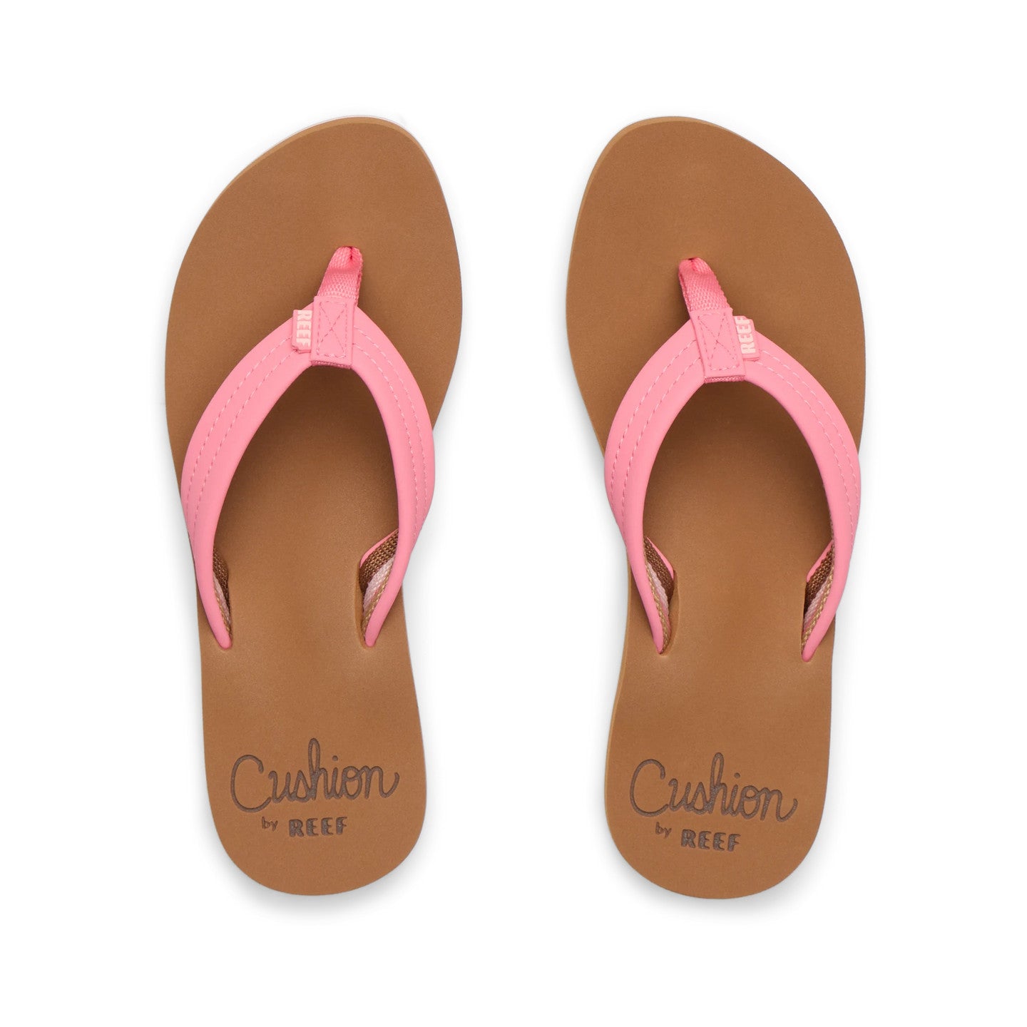 Reef Cushion Breeze Women's Beach Sandals Strawberry Pink Top