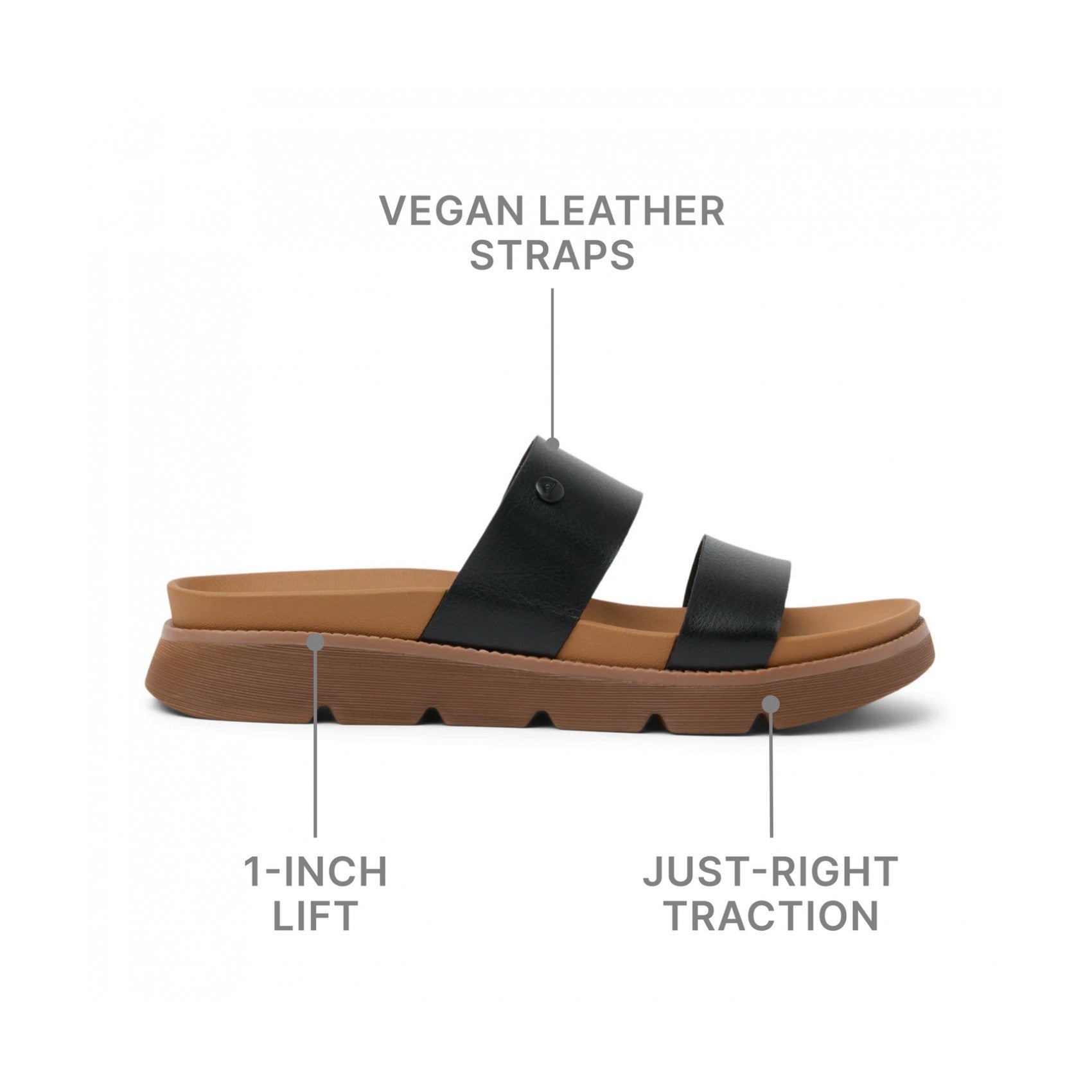 Reef Vista Luxe Thea view 7 - Black/Tan