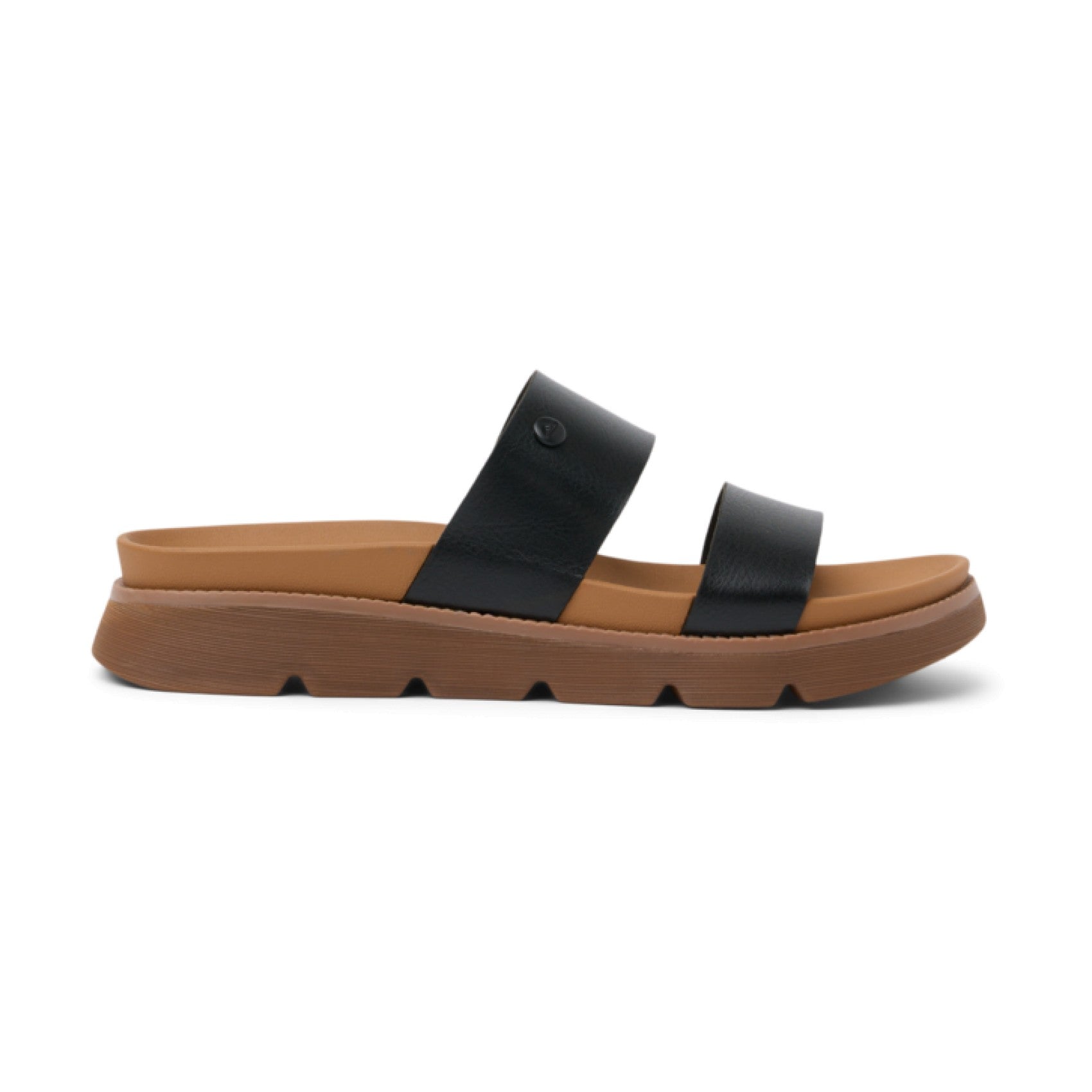 Reef Vista Luxe Thea - Black/Tan - Right Side View