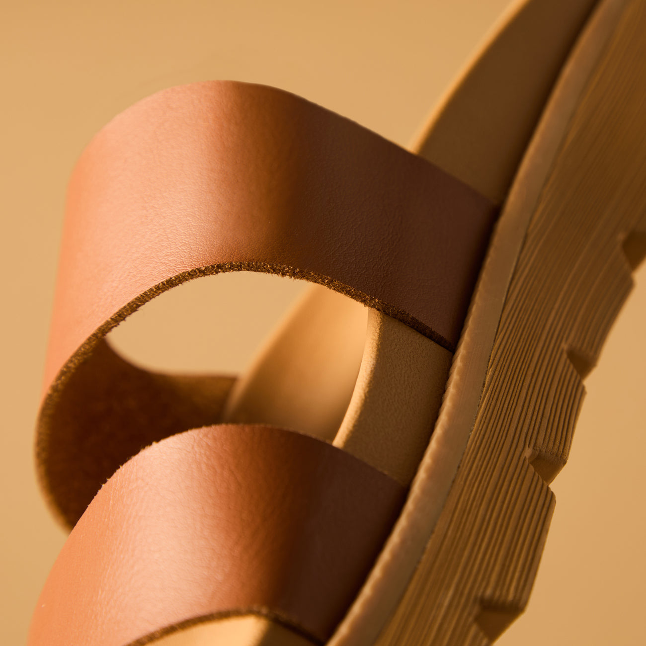 Reef Vista Luxe Thea - Leather Brown - Underside View
