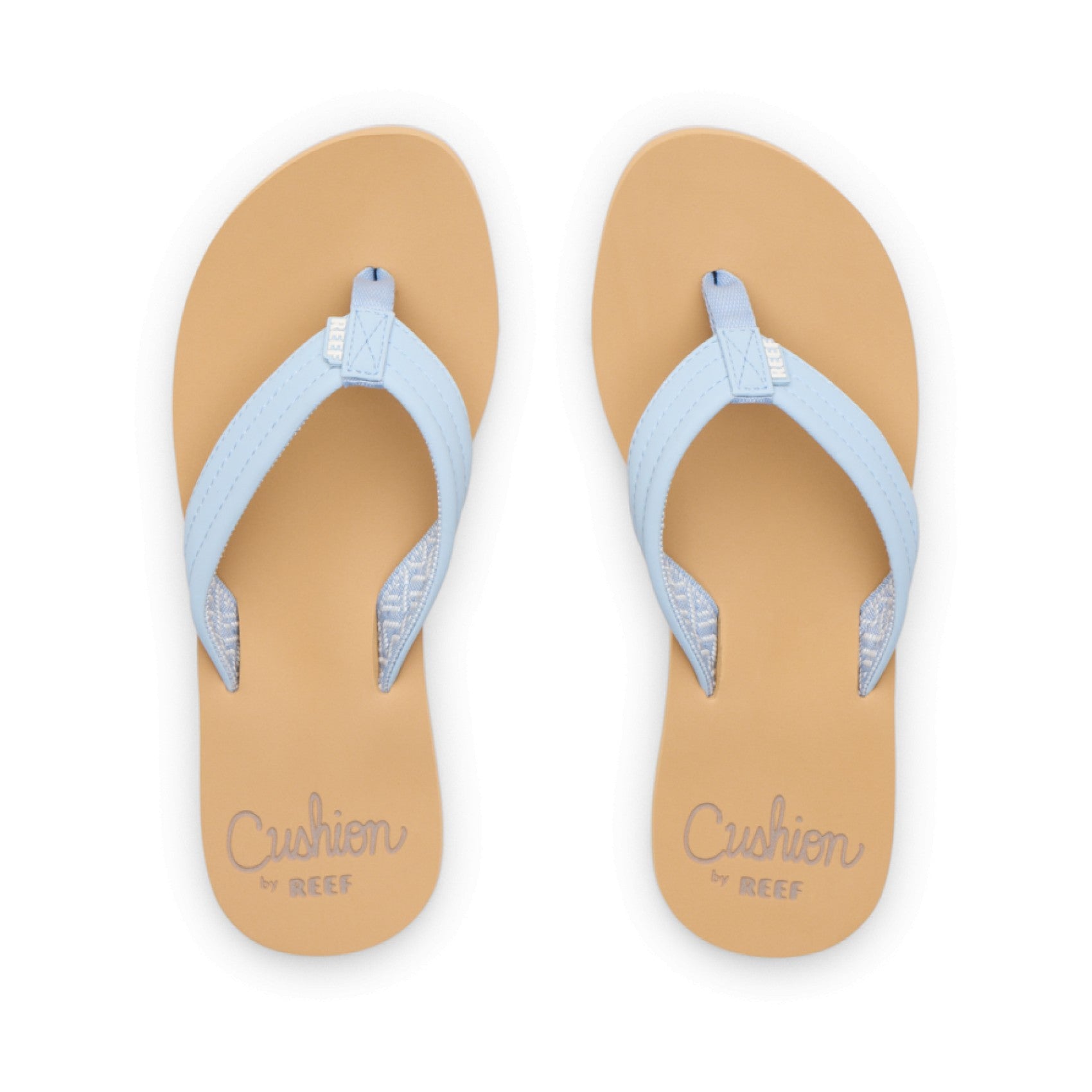 Reef Cushion Breeze - Dusty Blue - Top View