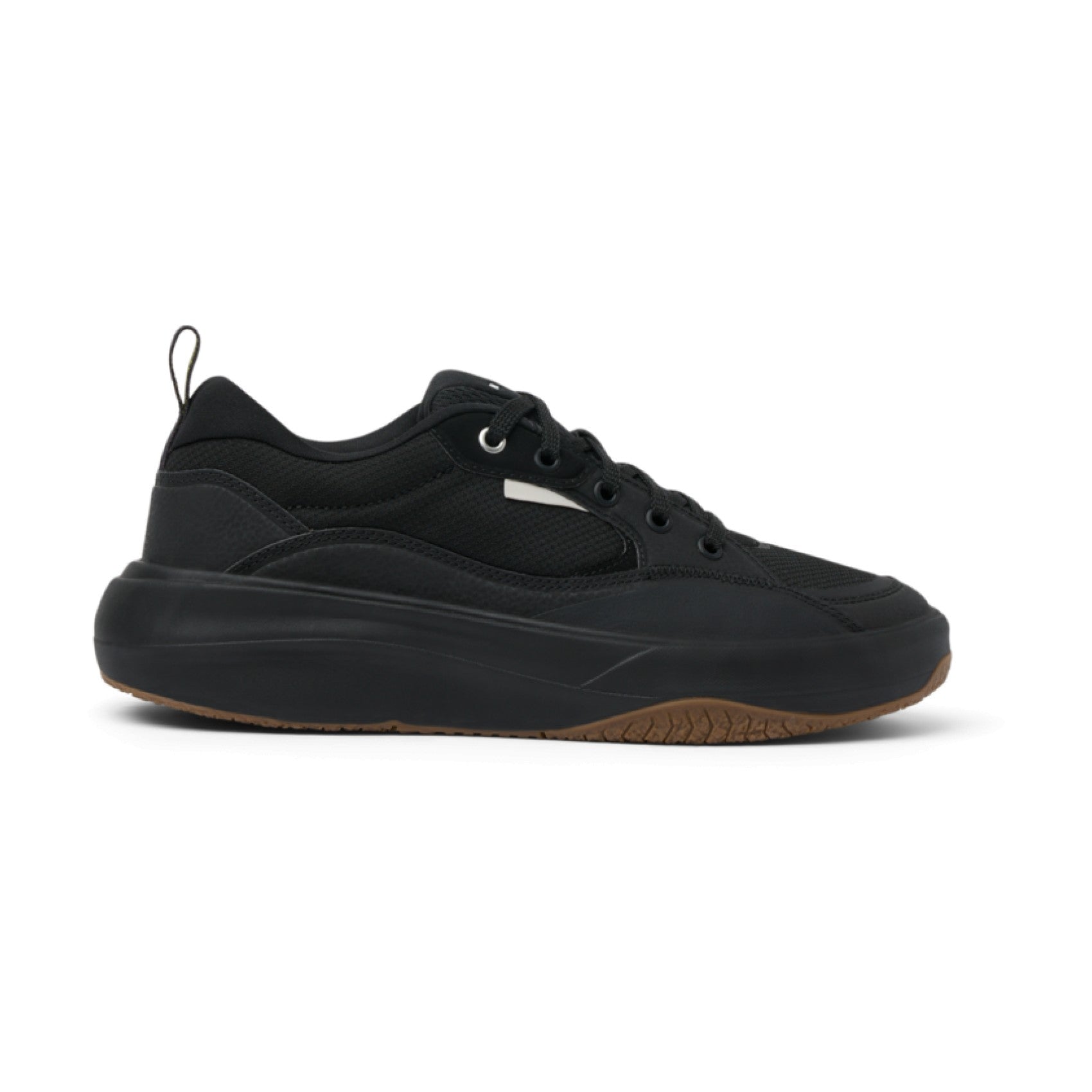 Reef Fanning Shoe - Black/Silver - Right Side View
