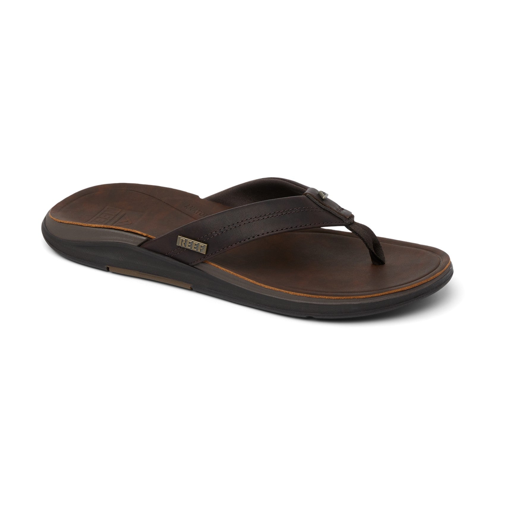 Reef Leather Offshore - Dark Brown - Main View