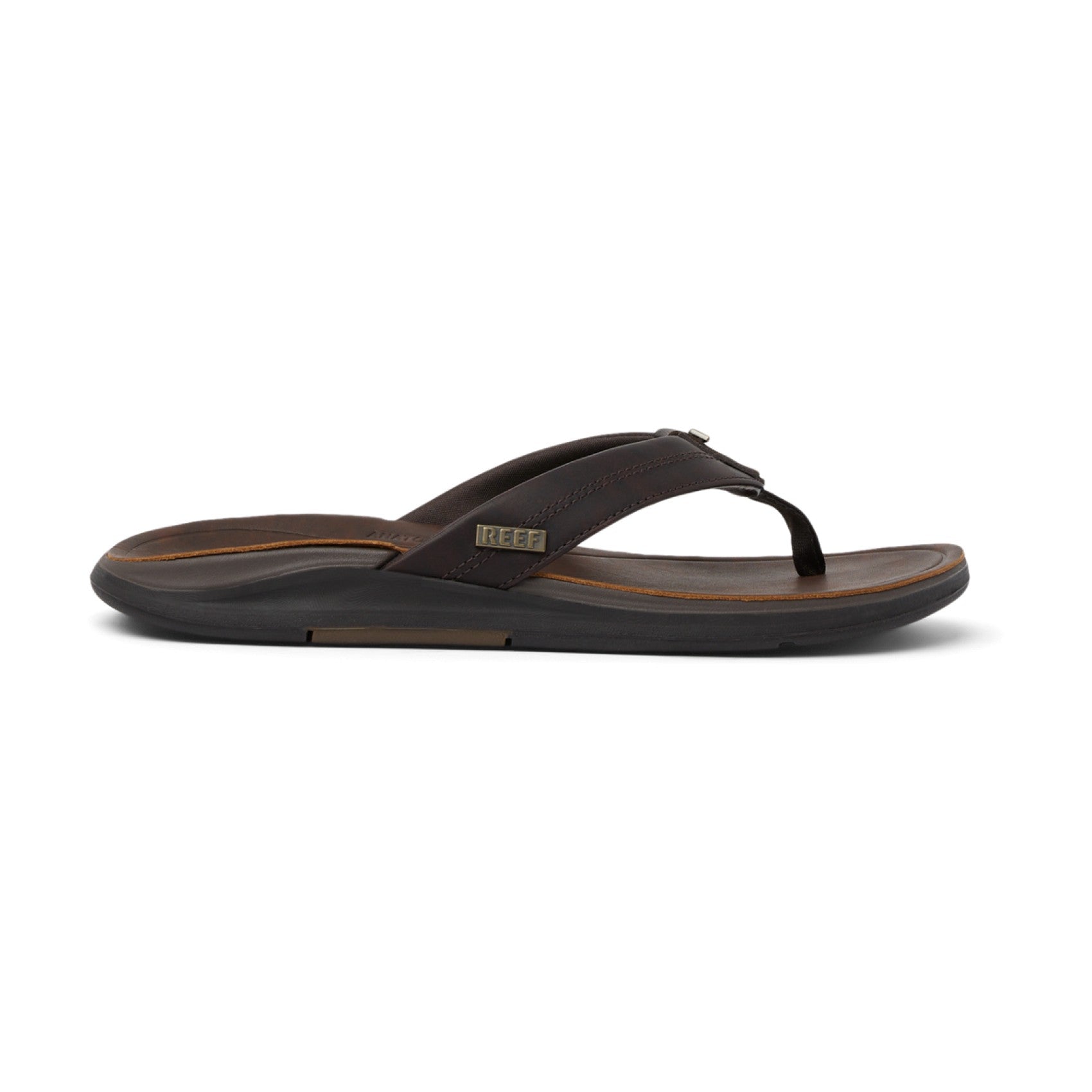 Reef Leather Offshore - Dark Brown - Right Side View