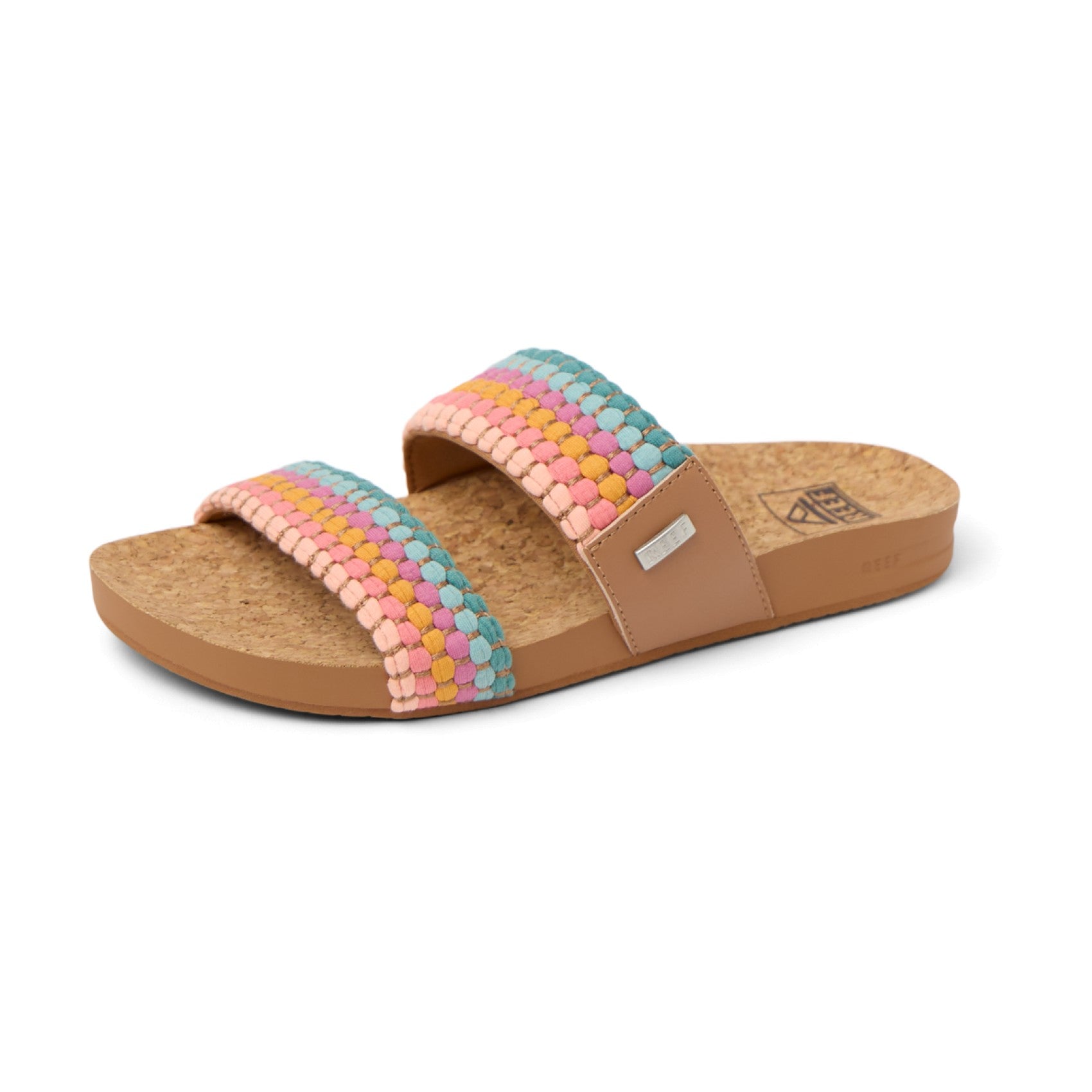 Reef Cushion Vista view 4 - Sherbet Multi