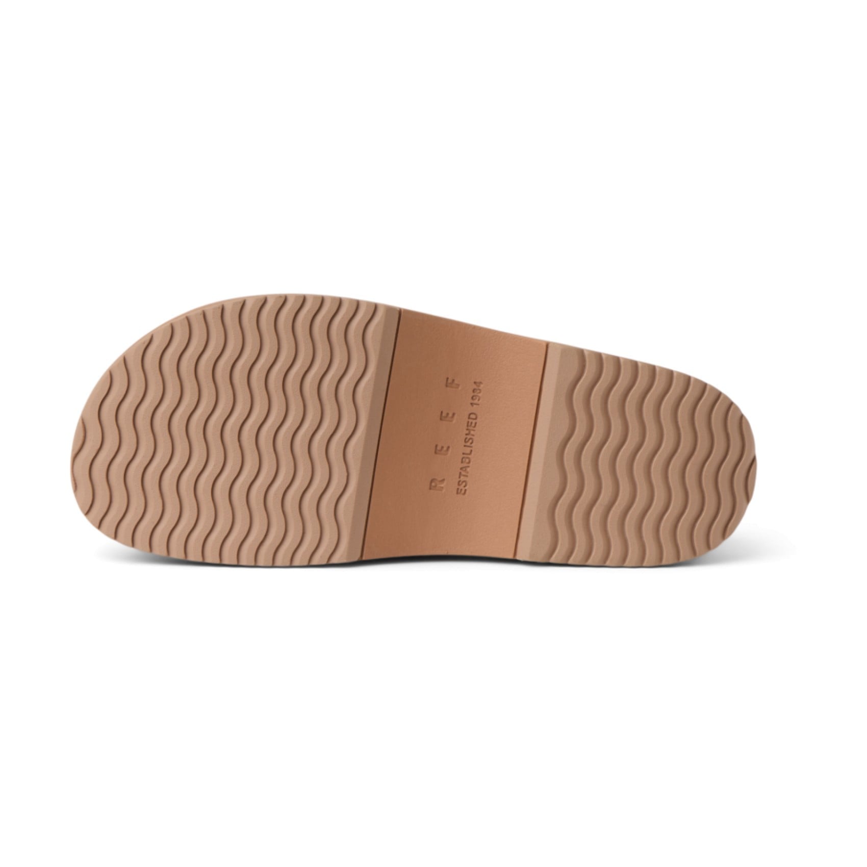 Reef Vista Skye - Walnut Suede - Underside View