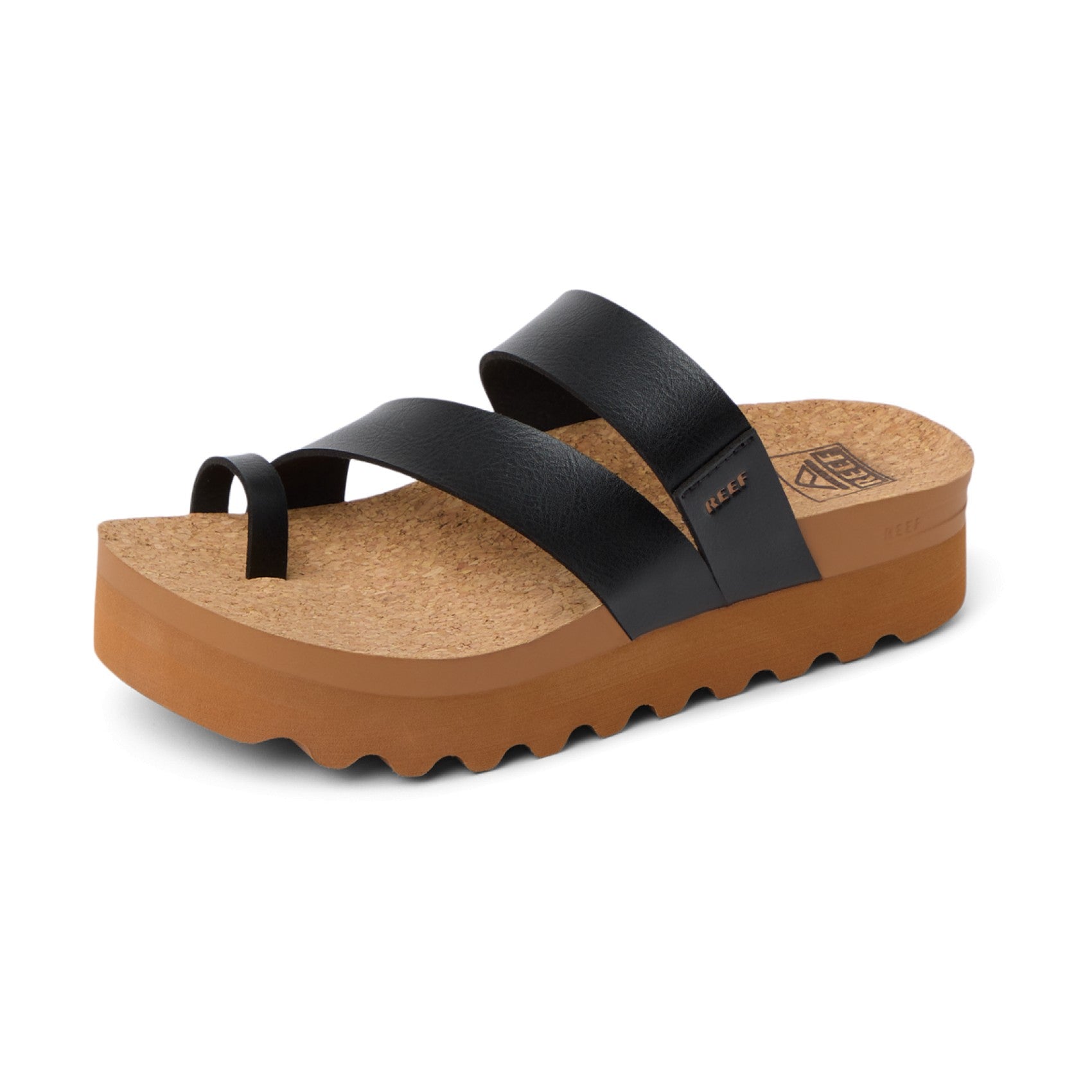 Reef Vista Hi Layla - Black - Left Side View