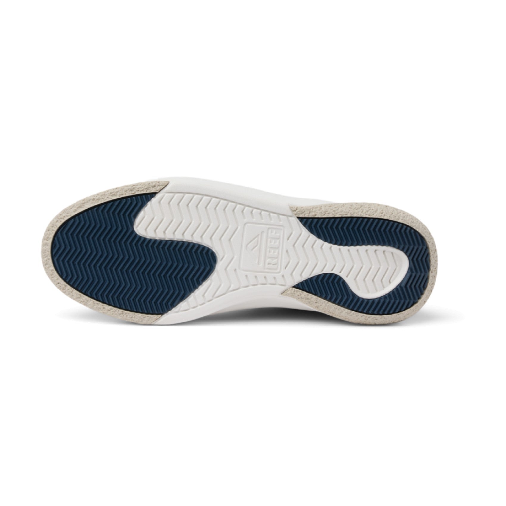Reef Shoreline Del Mar - Tan/White/Navy - Underside View