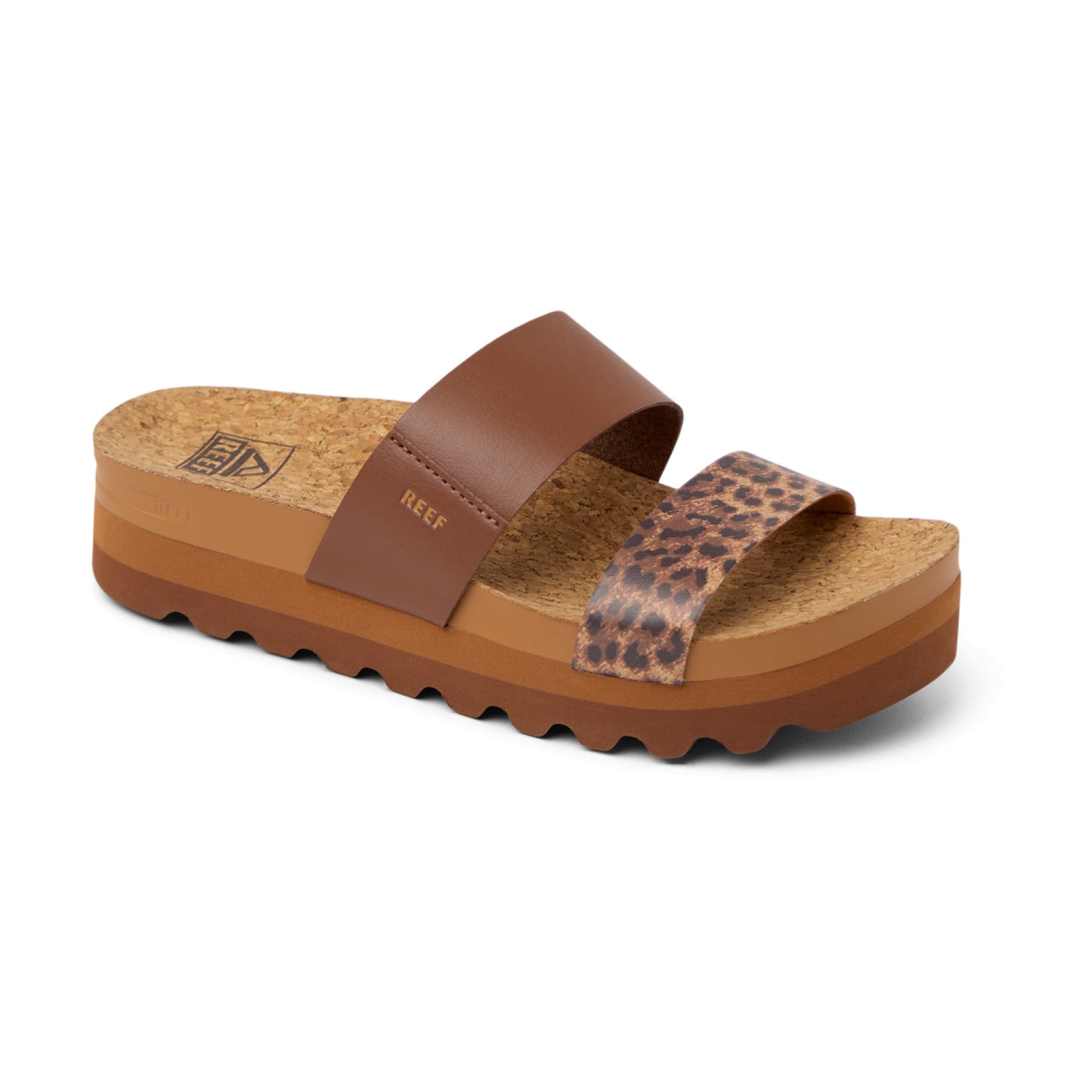 Reef Cushion Vista Hi - Brown/Leopard - Main View