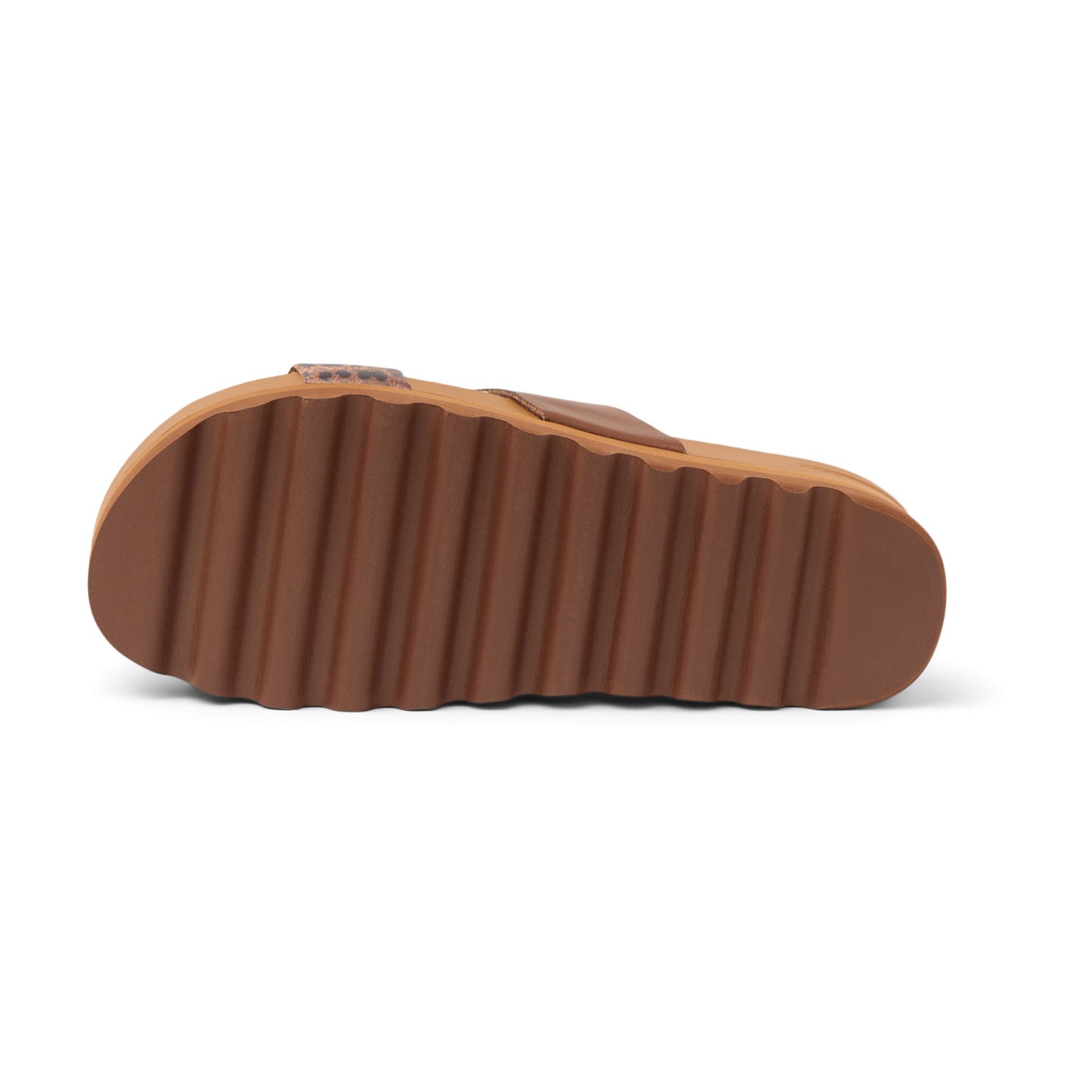 Reef Cushion Vista Hi - Brown/Leopard - Underside View