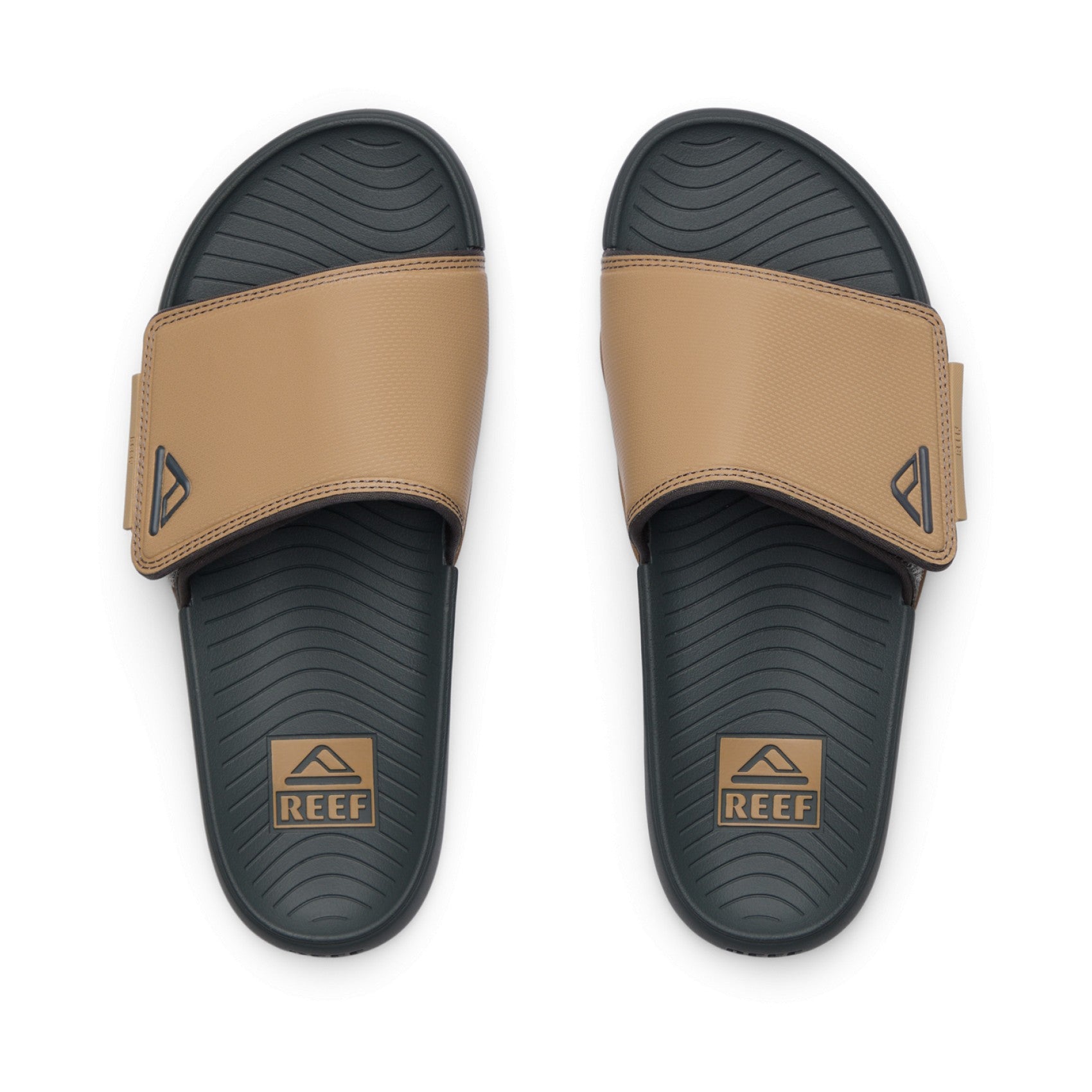 Reef Phantom Slab view 3 - Black/Tan