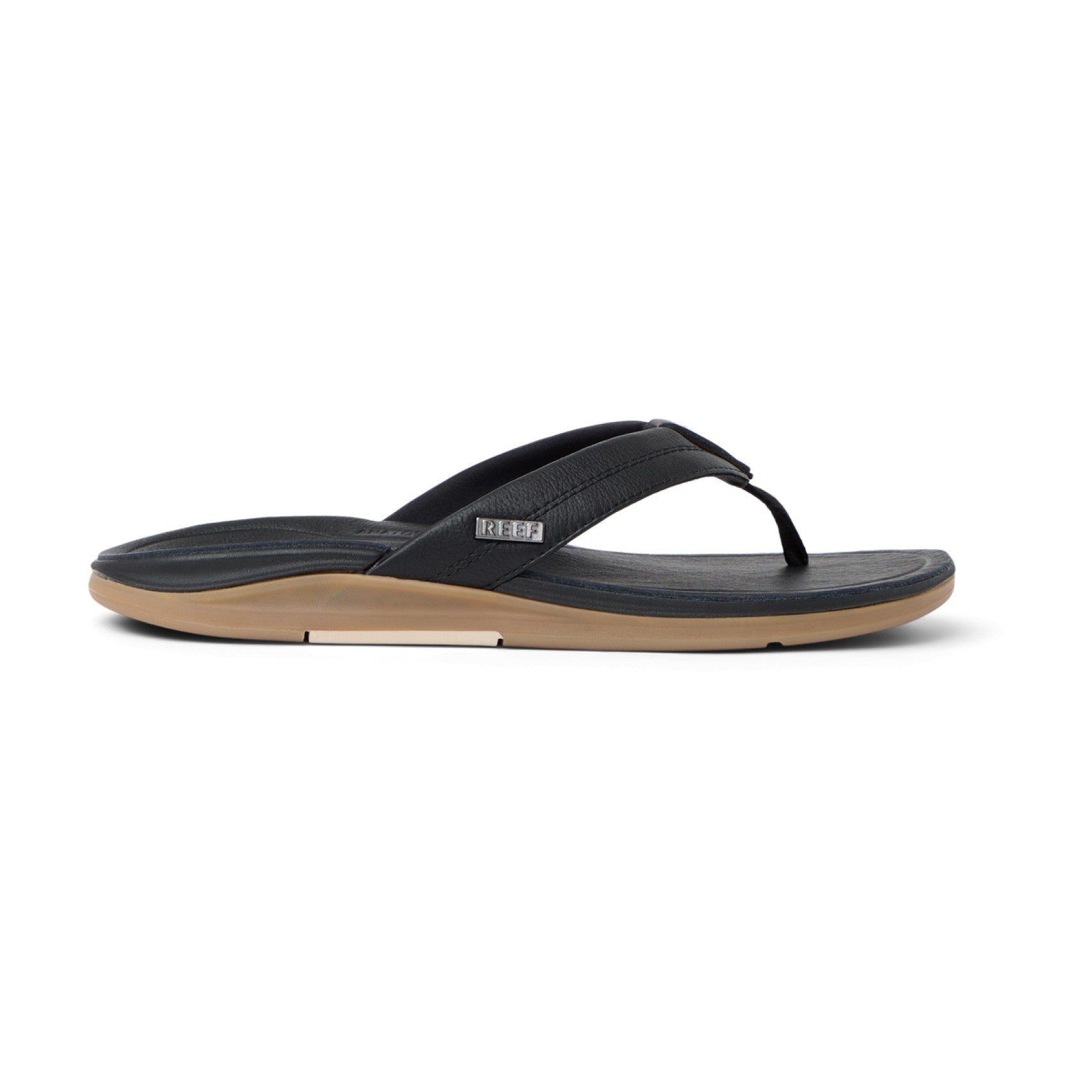 Reef Leather Offshore - Black - Right Side View