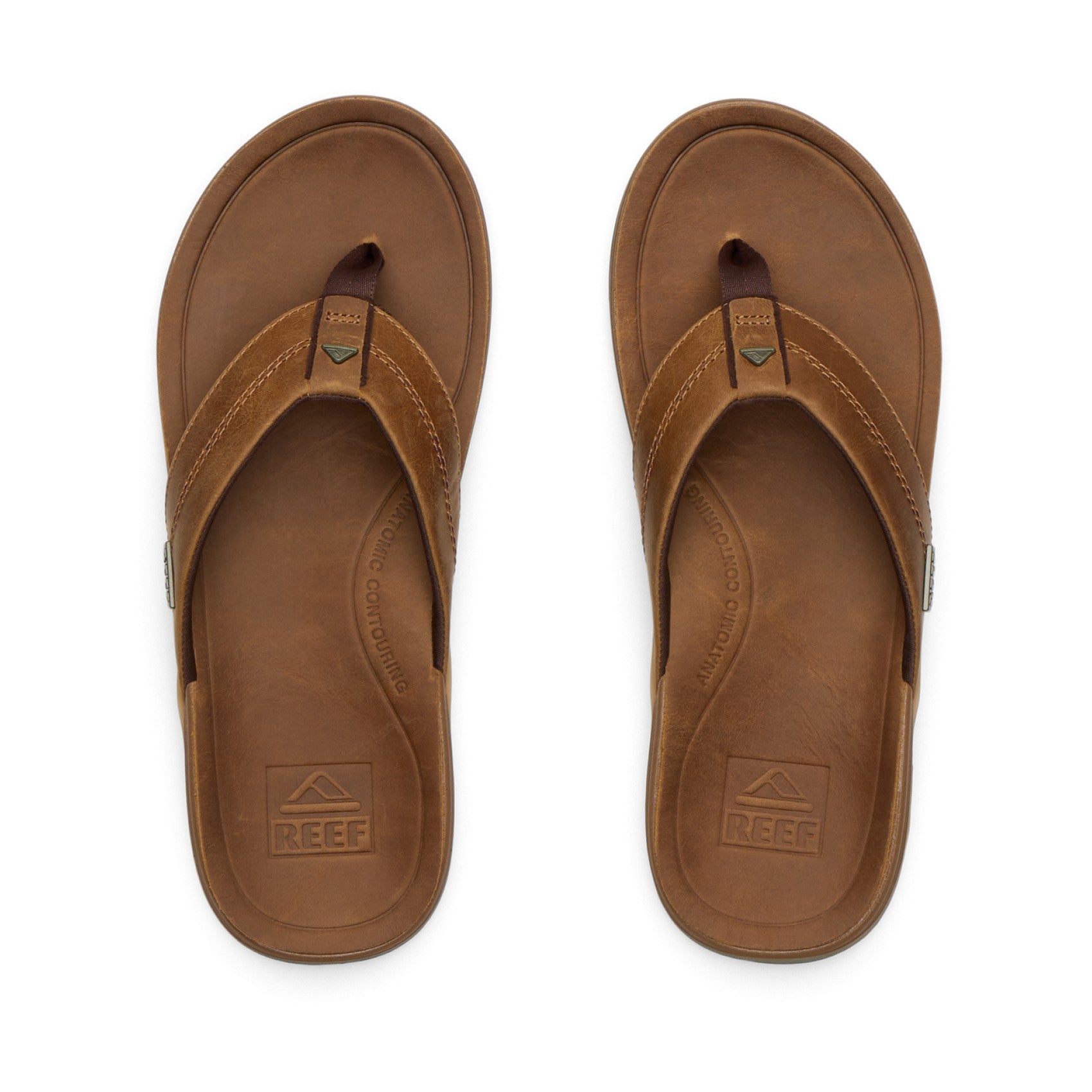 Reef Leather Offshore - Bronze/Brown - Top View