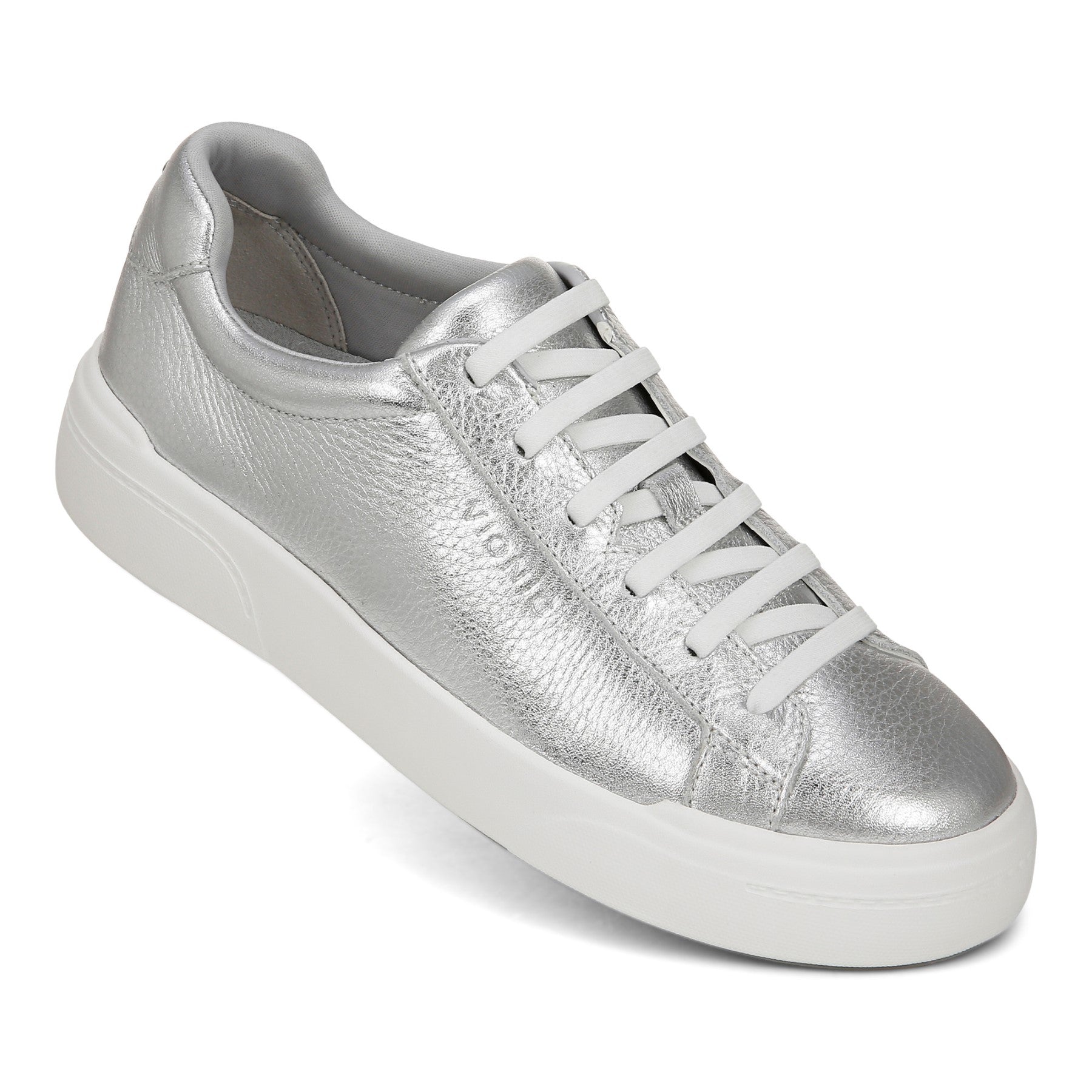 Vionic Colbie womens Slip On/Loafer/Moc Shoe - Silver - COLBIE-J3223L1020-SILVER-13fl-med