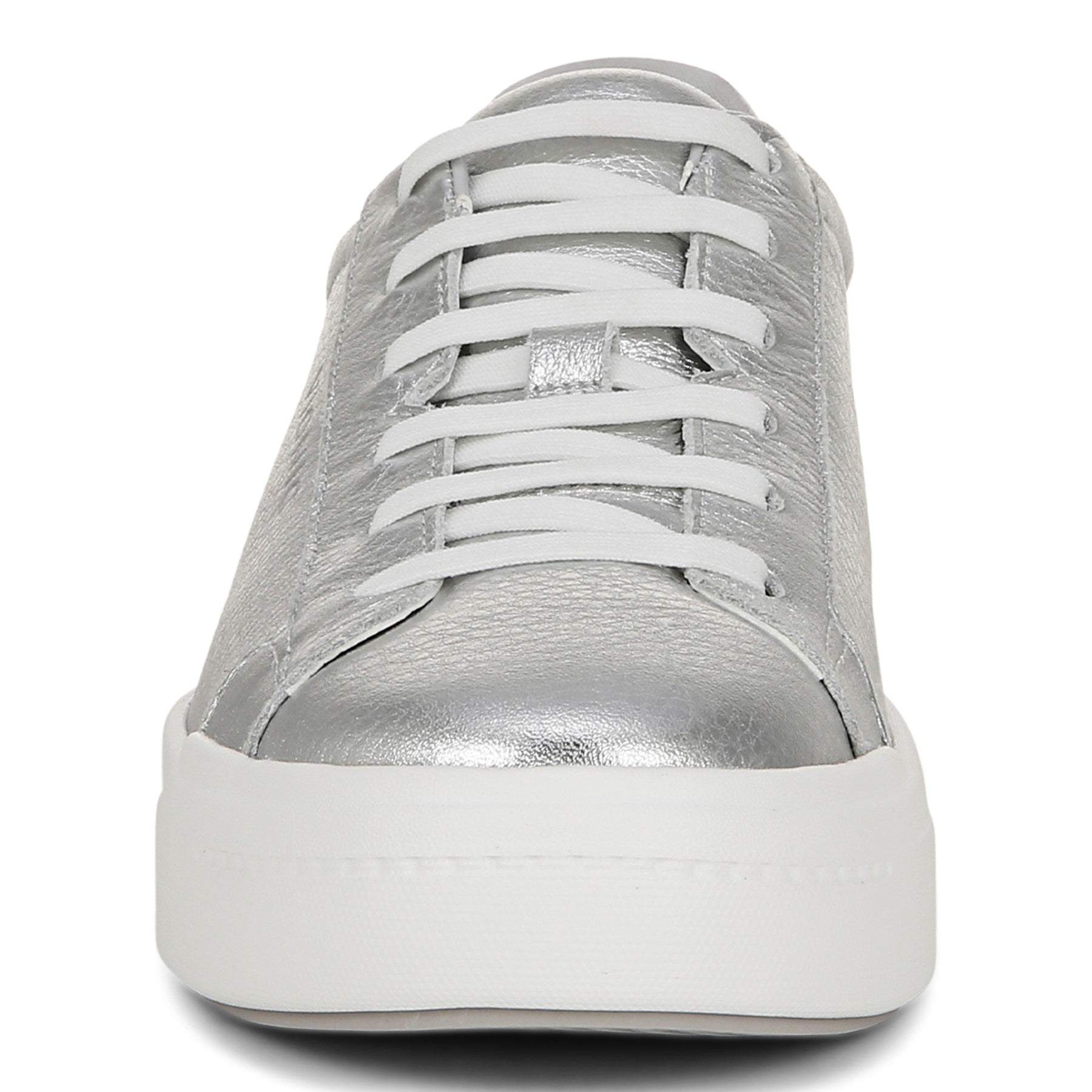 Vionic Colbie womens Slip On/Loafer/Moc Shoe - Silver - Front